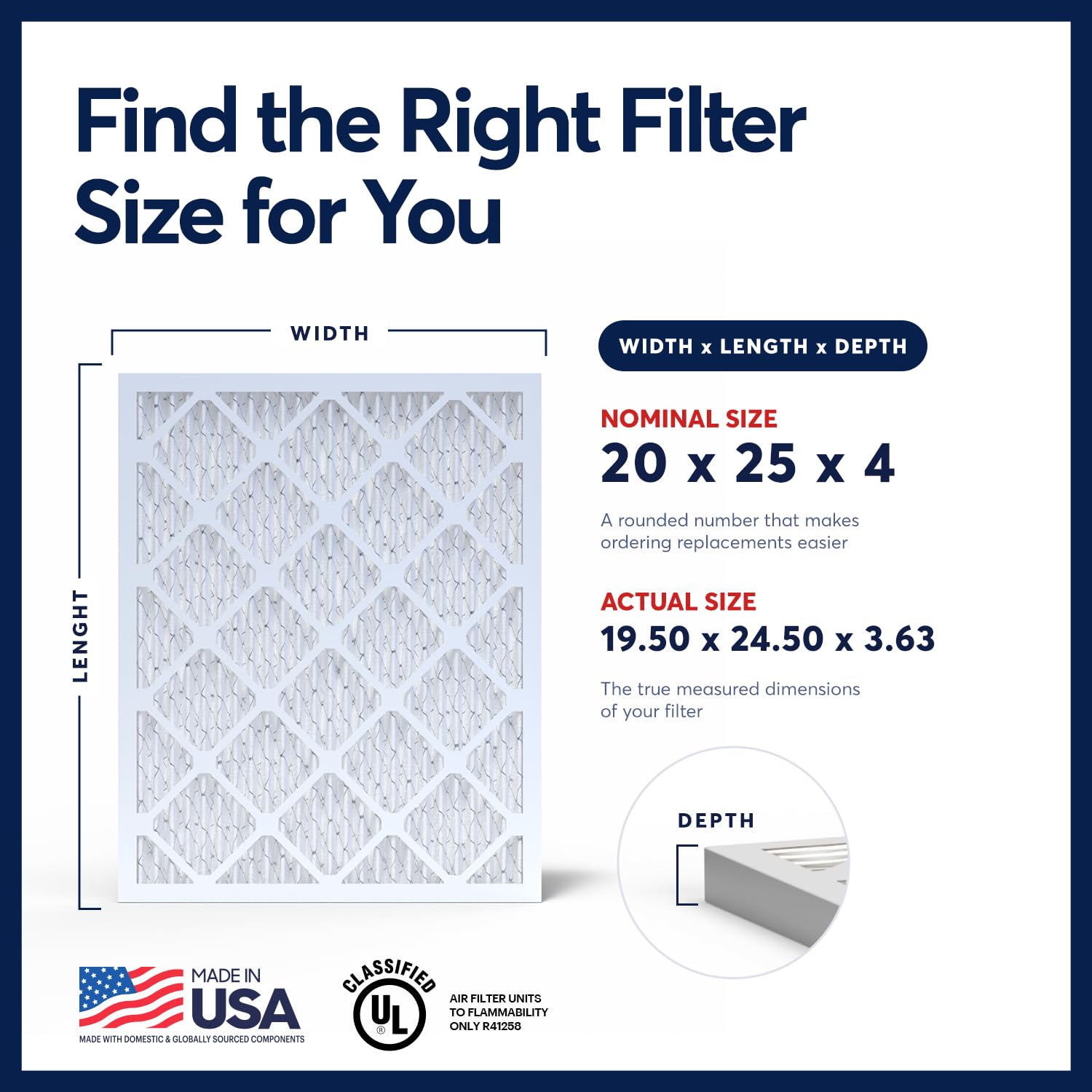 TruFilter 20x25x4 (2 Count)