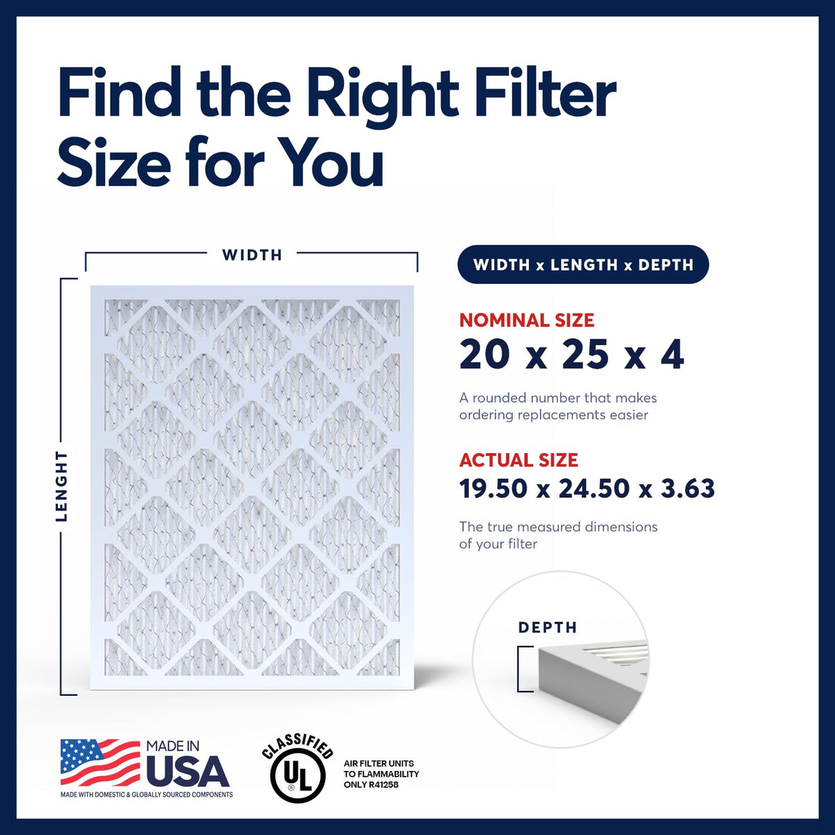 TruFilter 20x25x4 (2 Count)