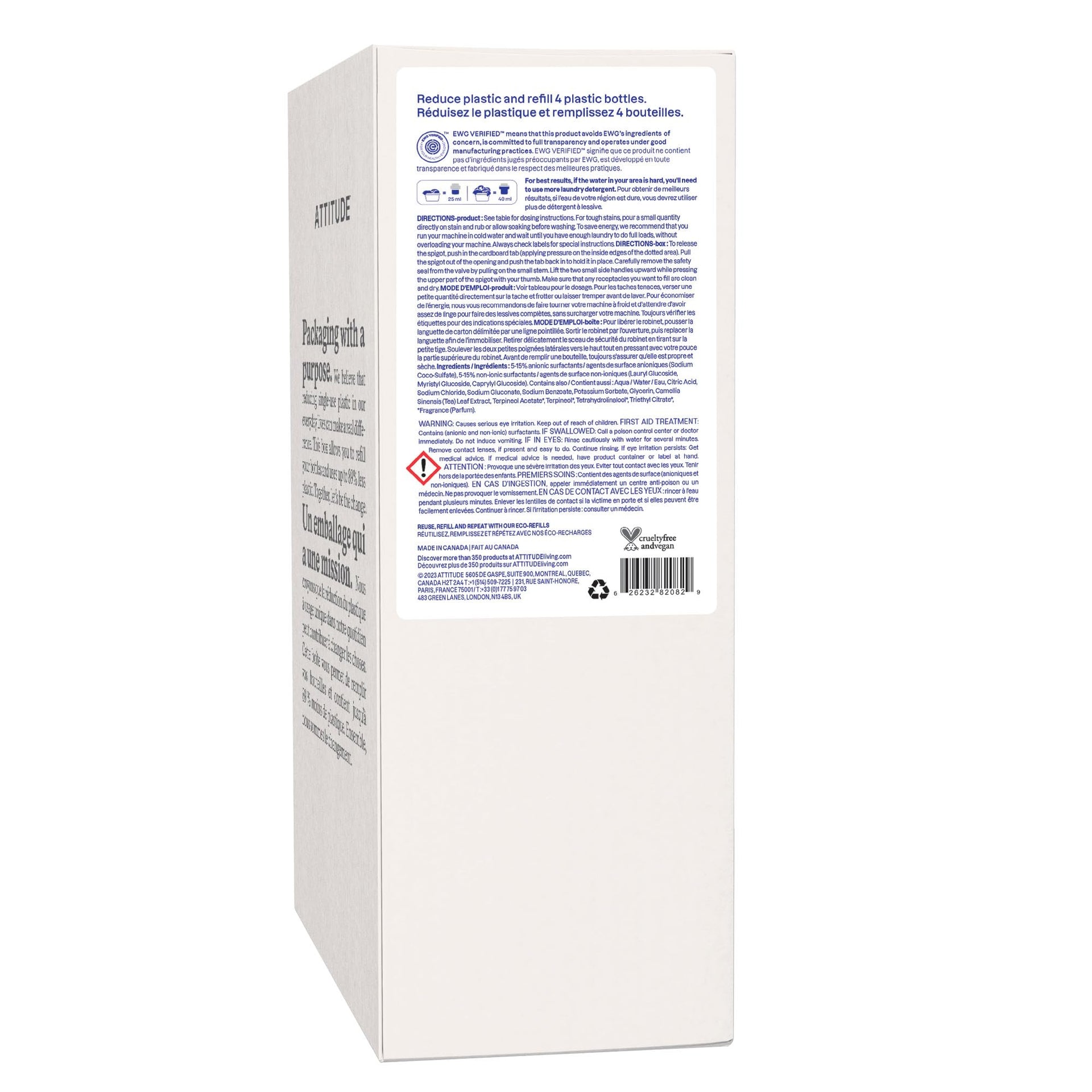 Liquid Laundry Detergent Refill (135.3 Fl Oz)