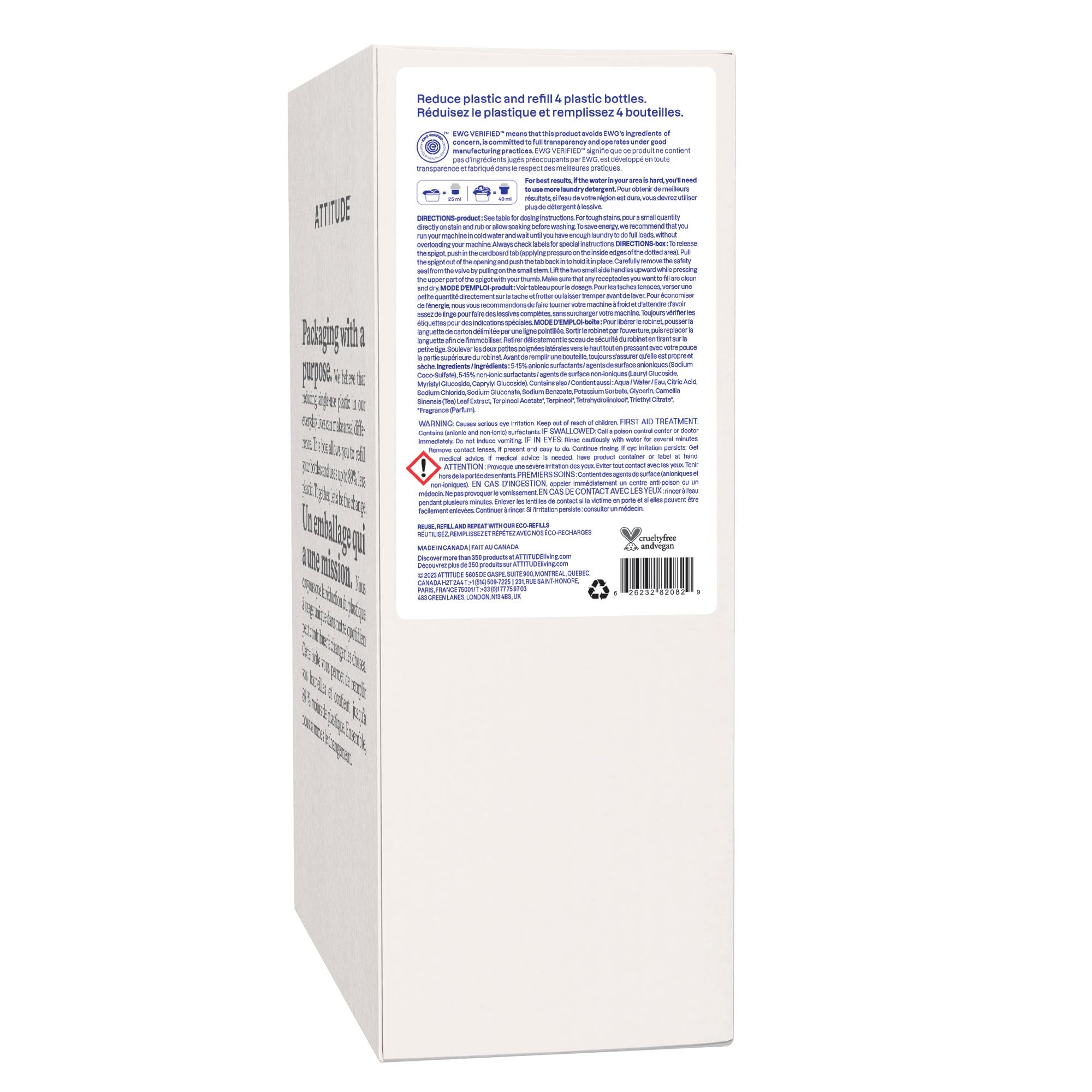 Liquid Laundry Detergent Refill (135.3 Fl Oz)