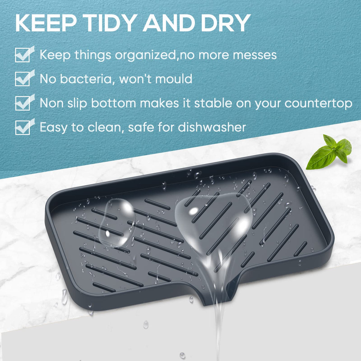 Kitchen Soap Tray (3 Count)