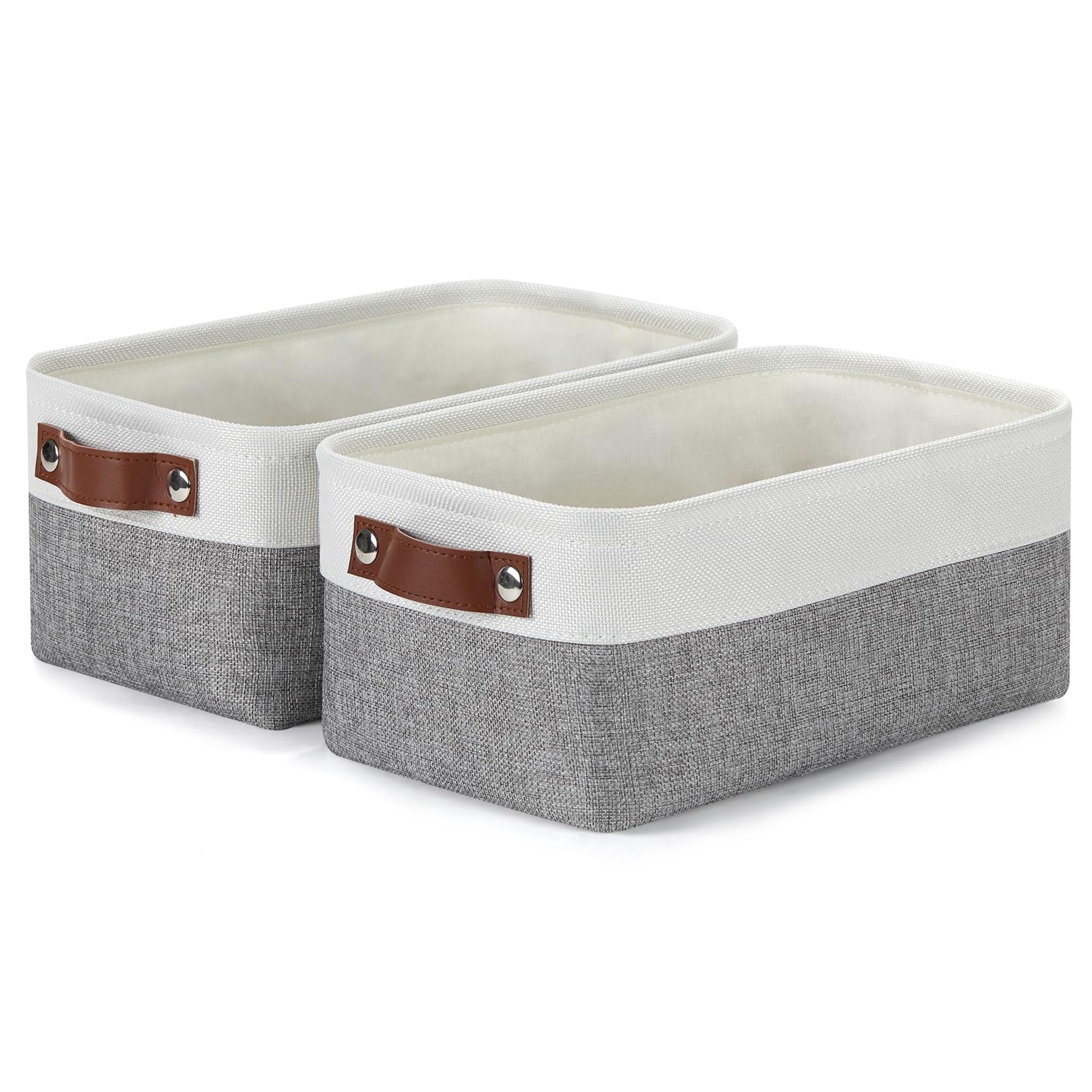 Storage Baskets for Shelves (2 Count)