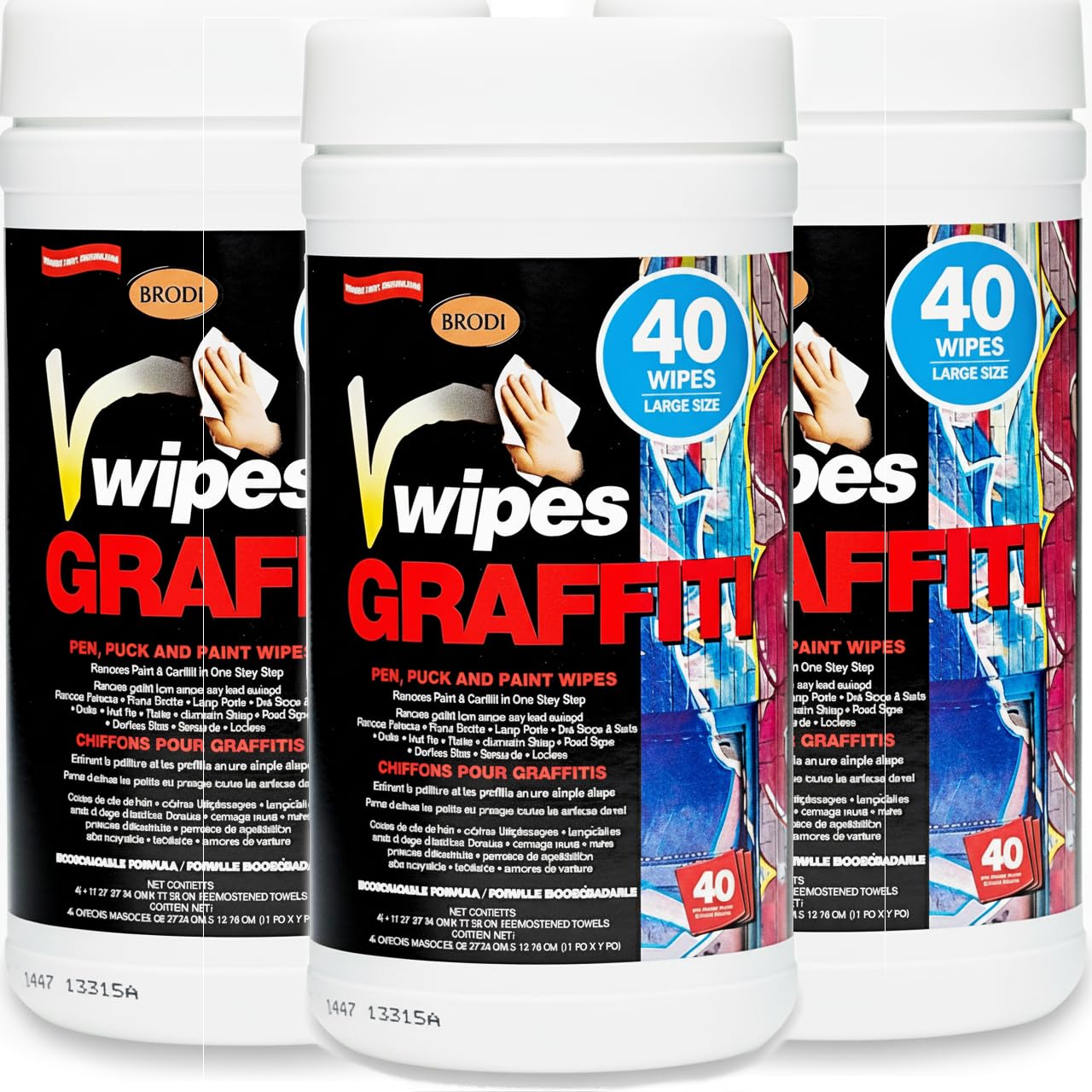 V Wipes Graffiti Remover Wipes (120 Count)