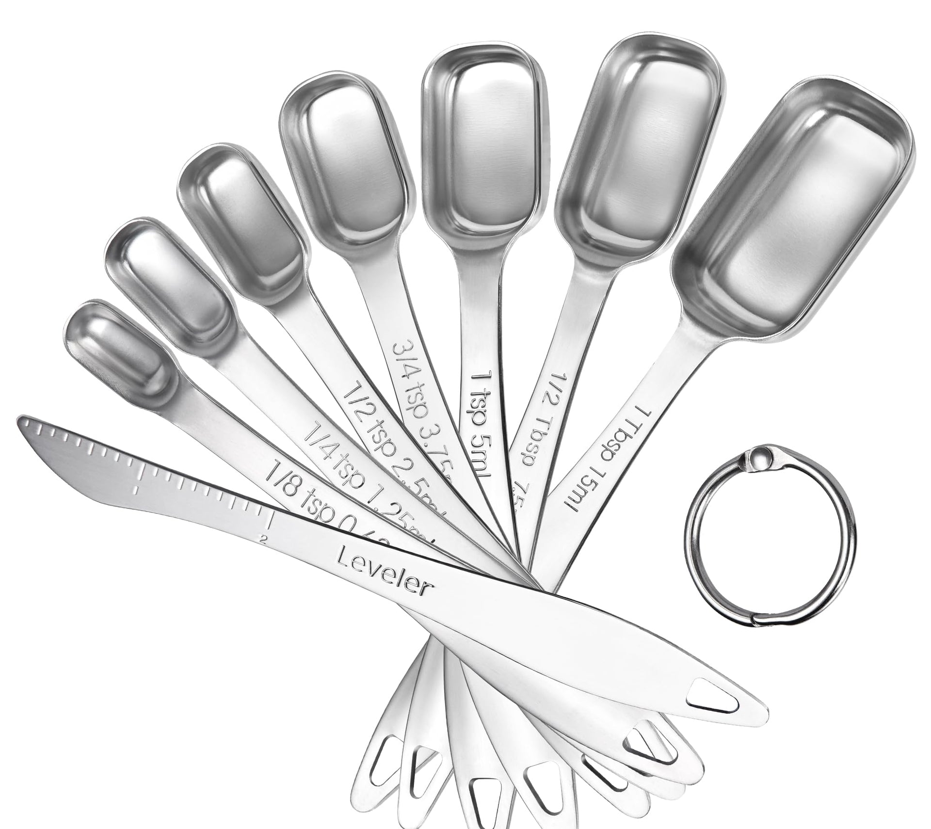 Narrow Square Measuring Spoons