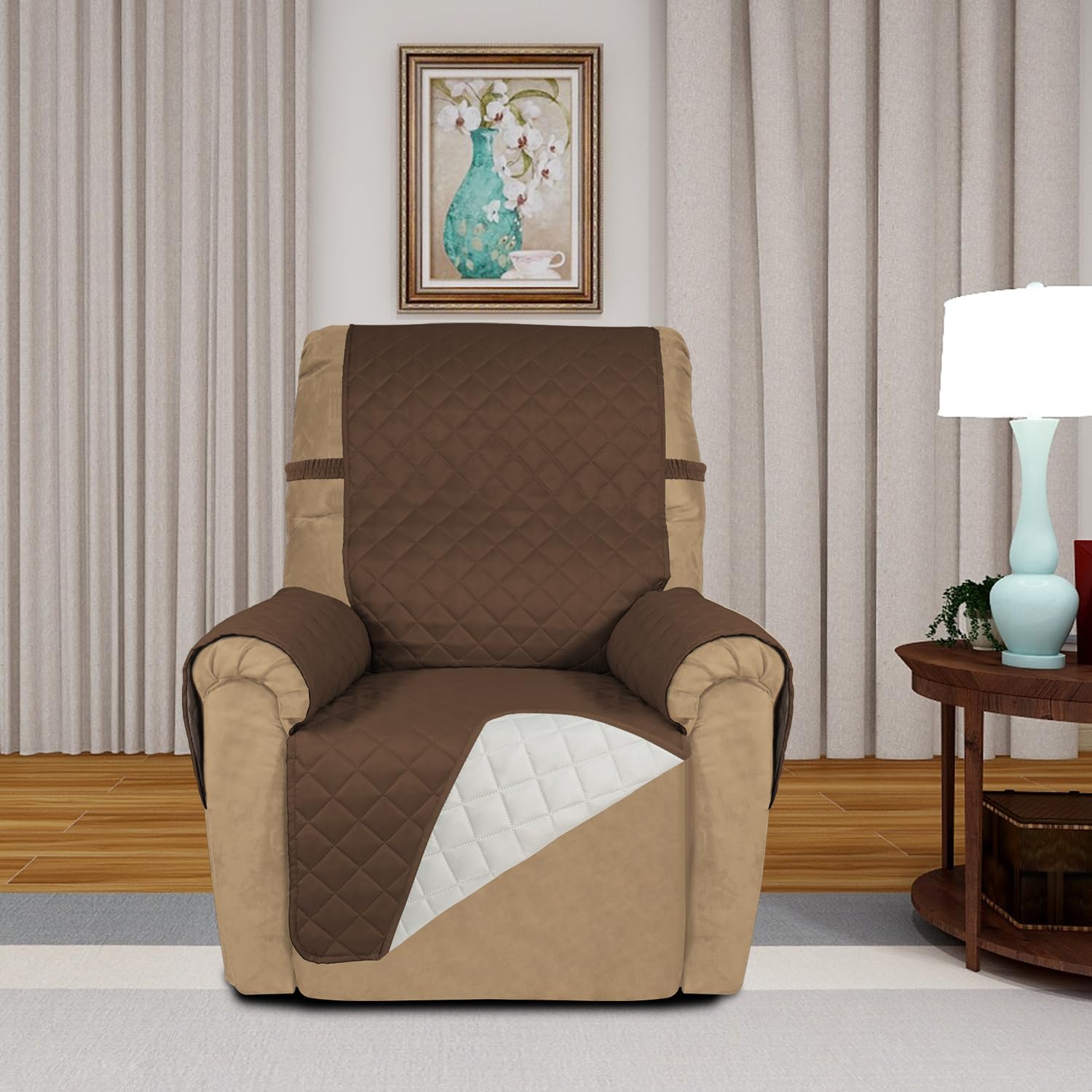 Reversible Recliner Chair Covers Couch Covers for Dogs