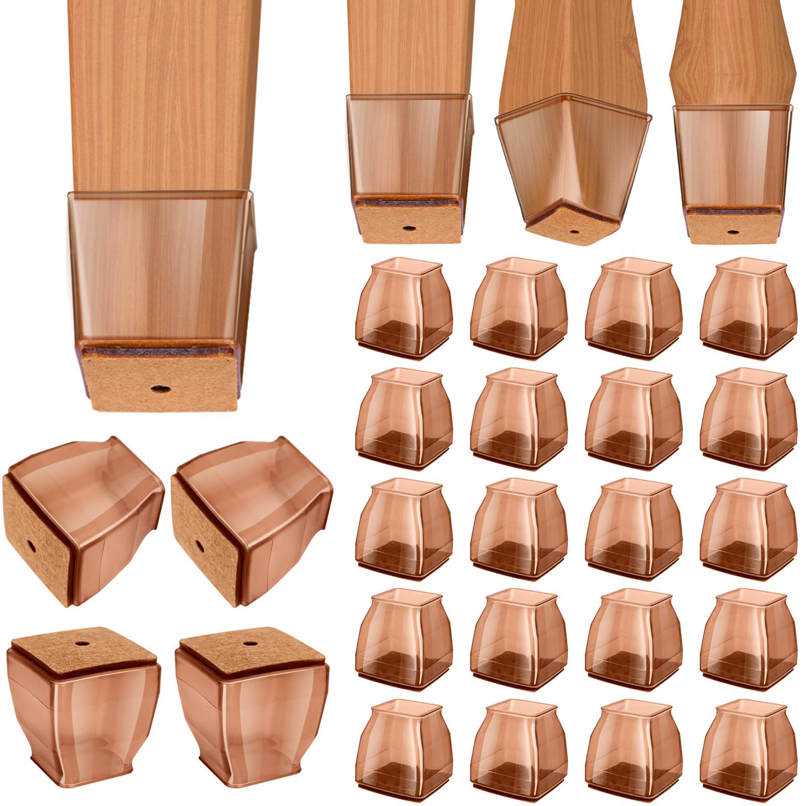 Silicone Chair Leg Floor Protectors