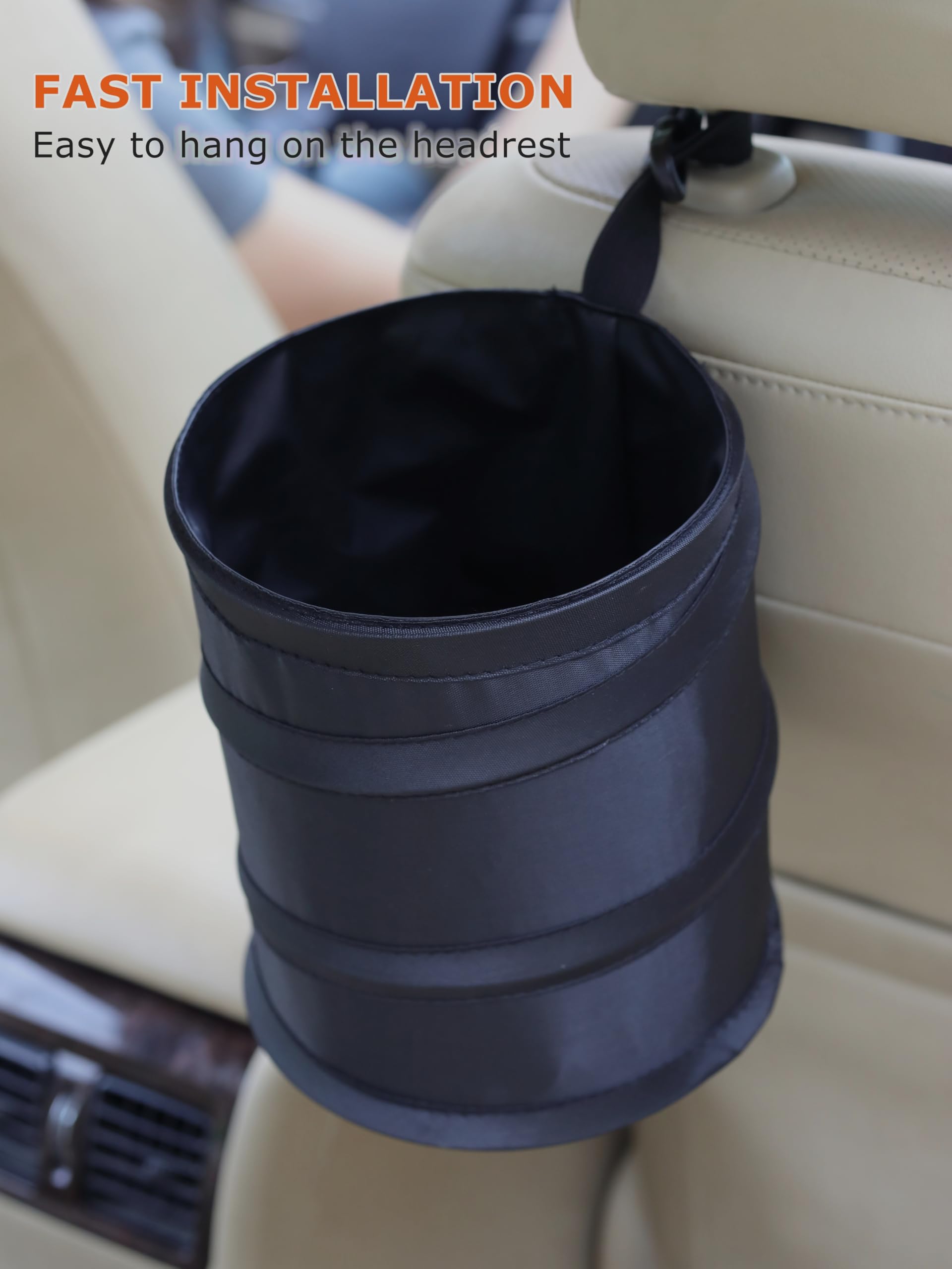New Leakproof Car Trash Can