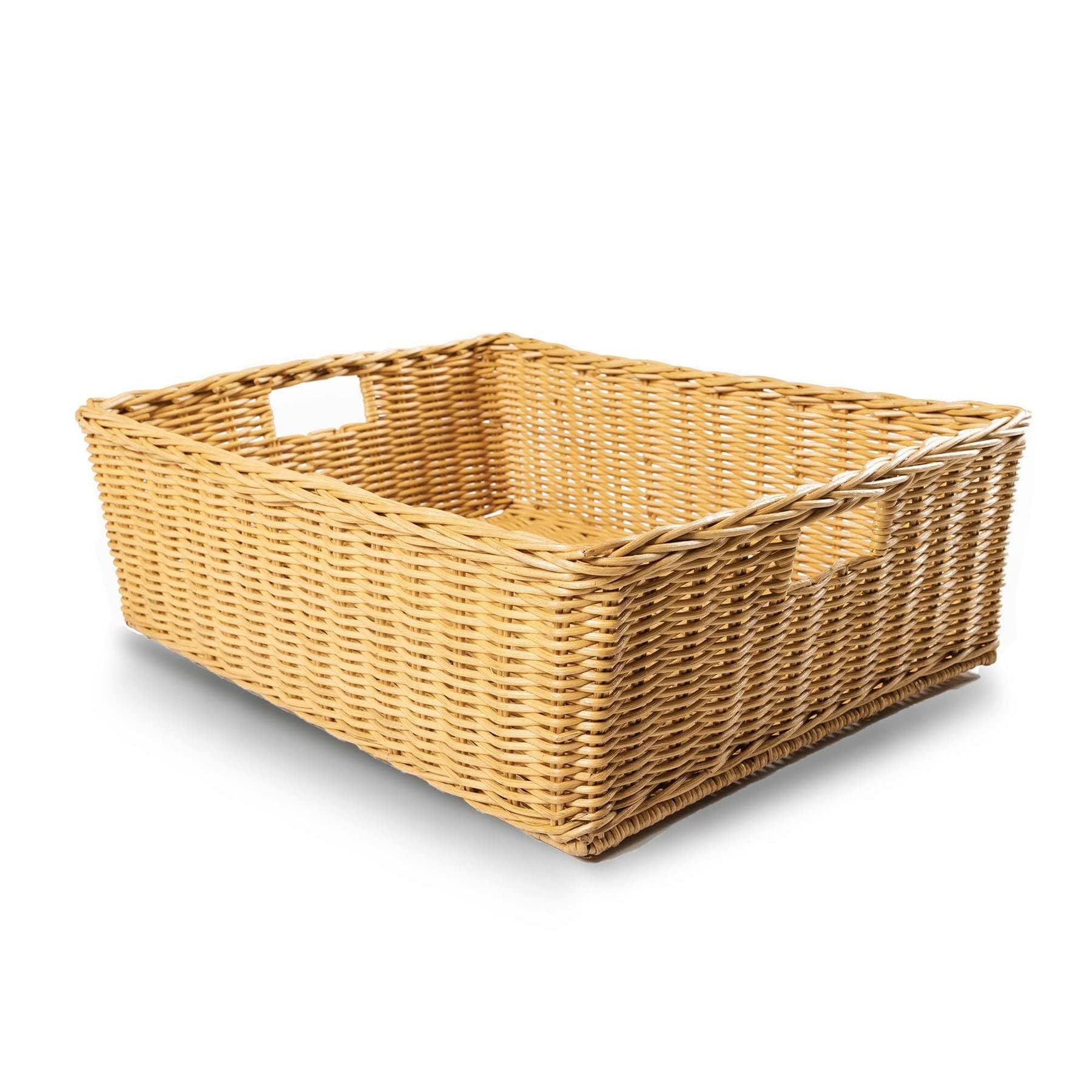 Underbed Wicker Storage Basket