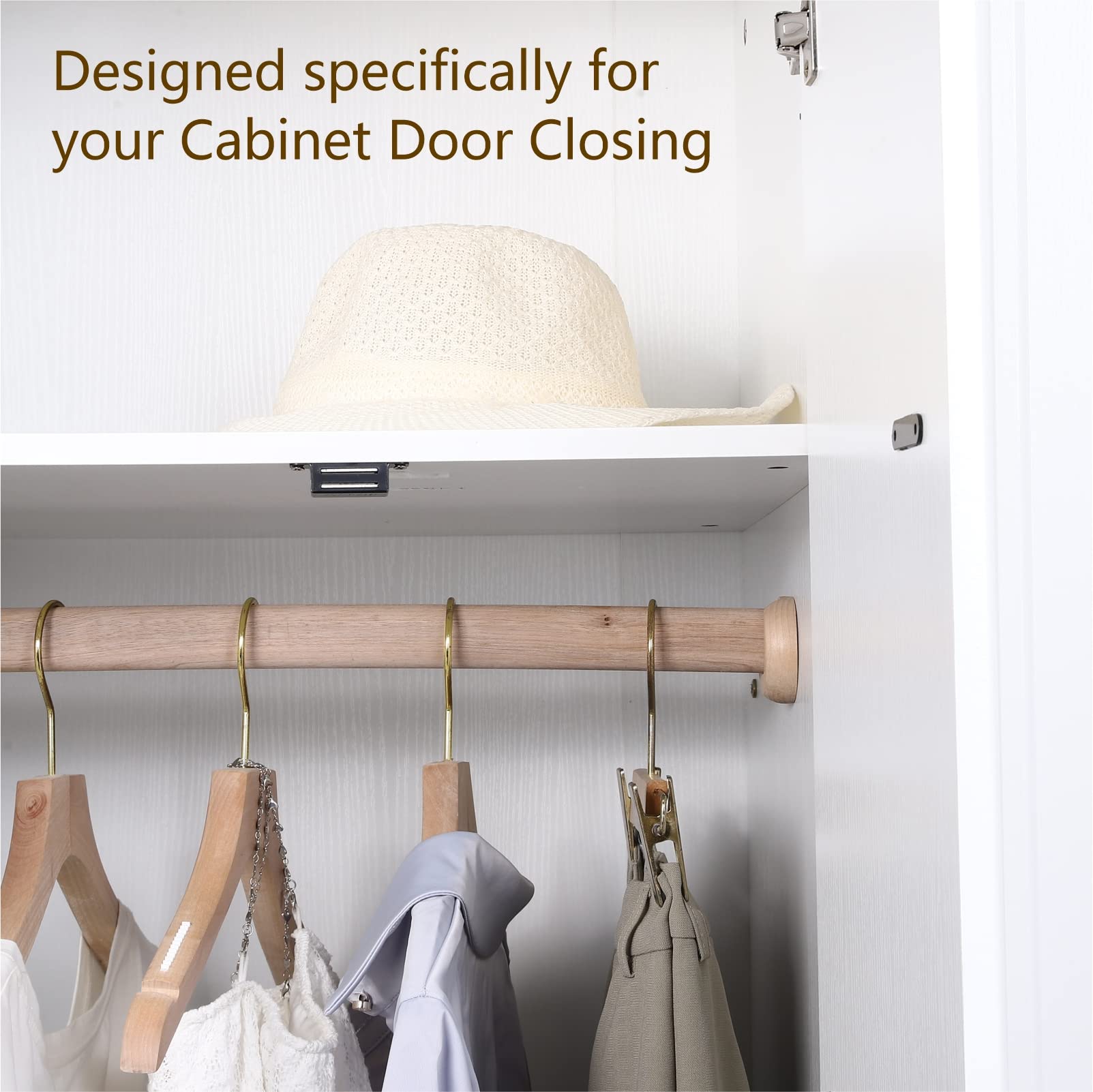 Cabinet Magnets 30lb Strong Catch for Kitchen Cupboard Door 16Pack (2 Count)