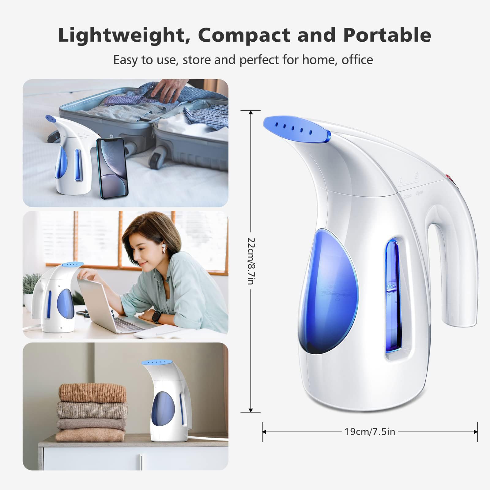 Upgraded Steamer for Clothes