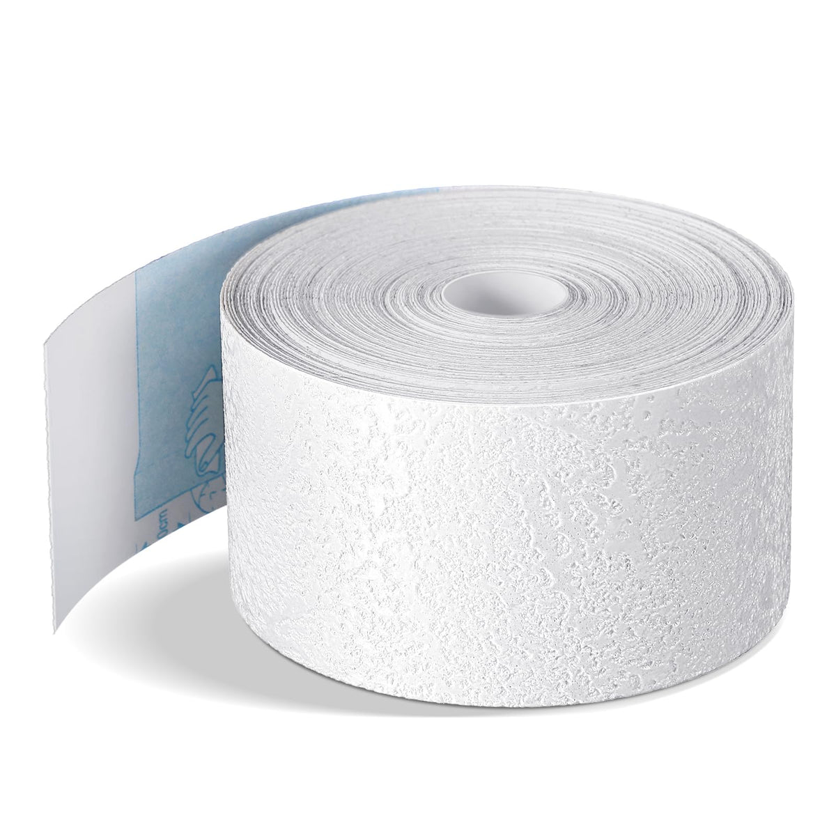 Self Adhesive Crack Drywall Joint Repairs Tape 1.5'' x 32' Textured Roll Joint Tape Paintable for Walls Diatom Mud Finish Texture Tapes for Drywall Repair (32 Foot)