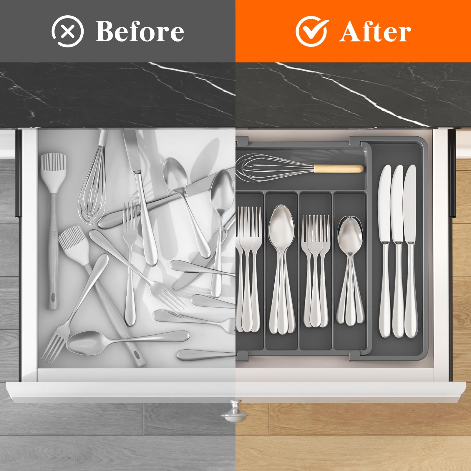 Silverware Drawer Organizer