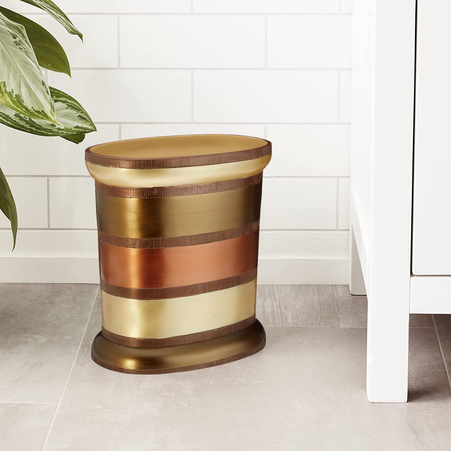 Decorative Trash Can for Bathroom