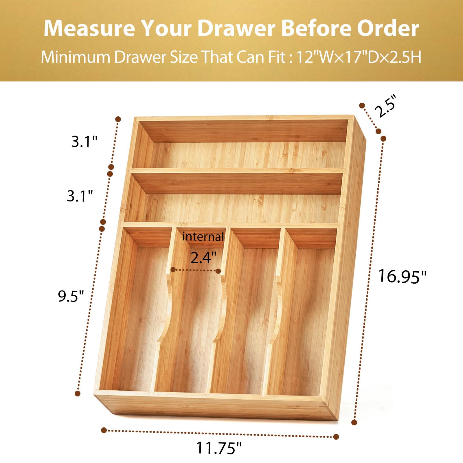 Kitchen Drawer Organizer