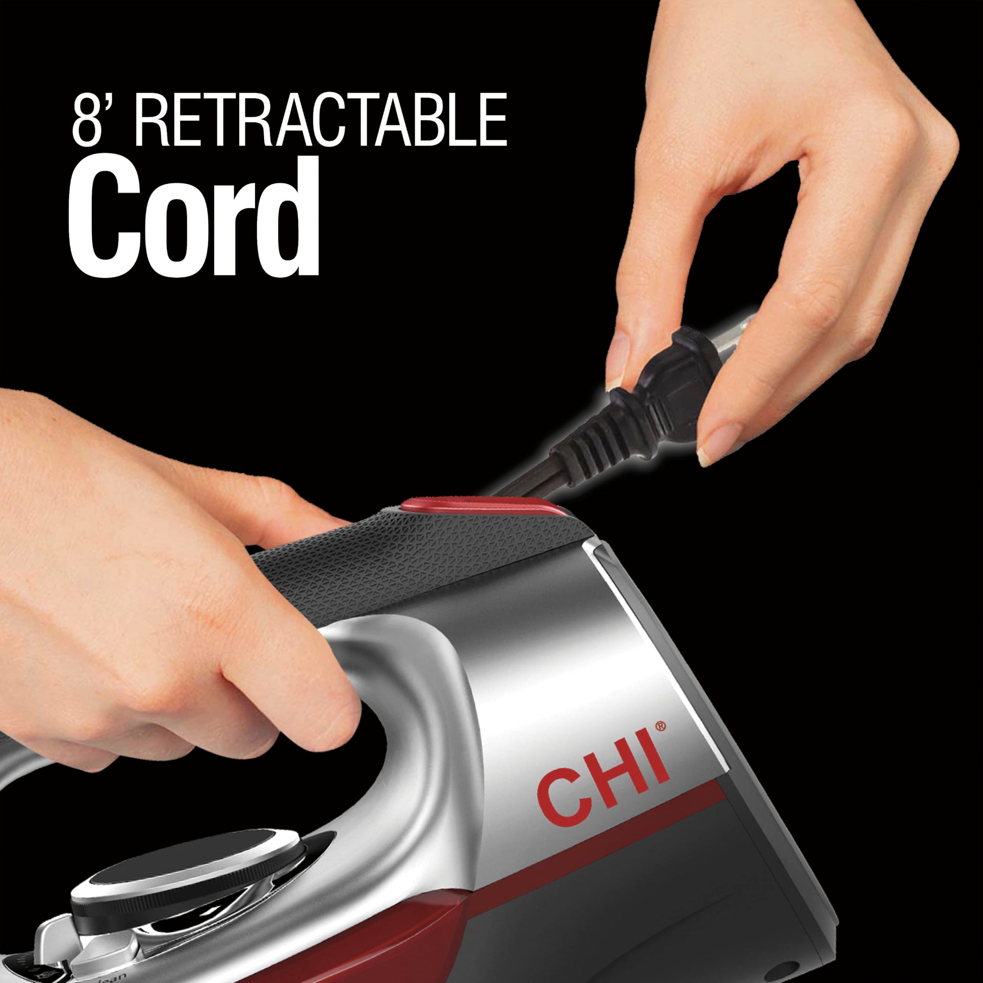 Steam Iron for Clothes with Vertical Steam Burst