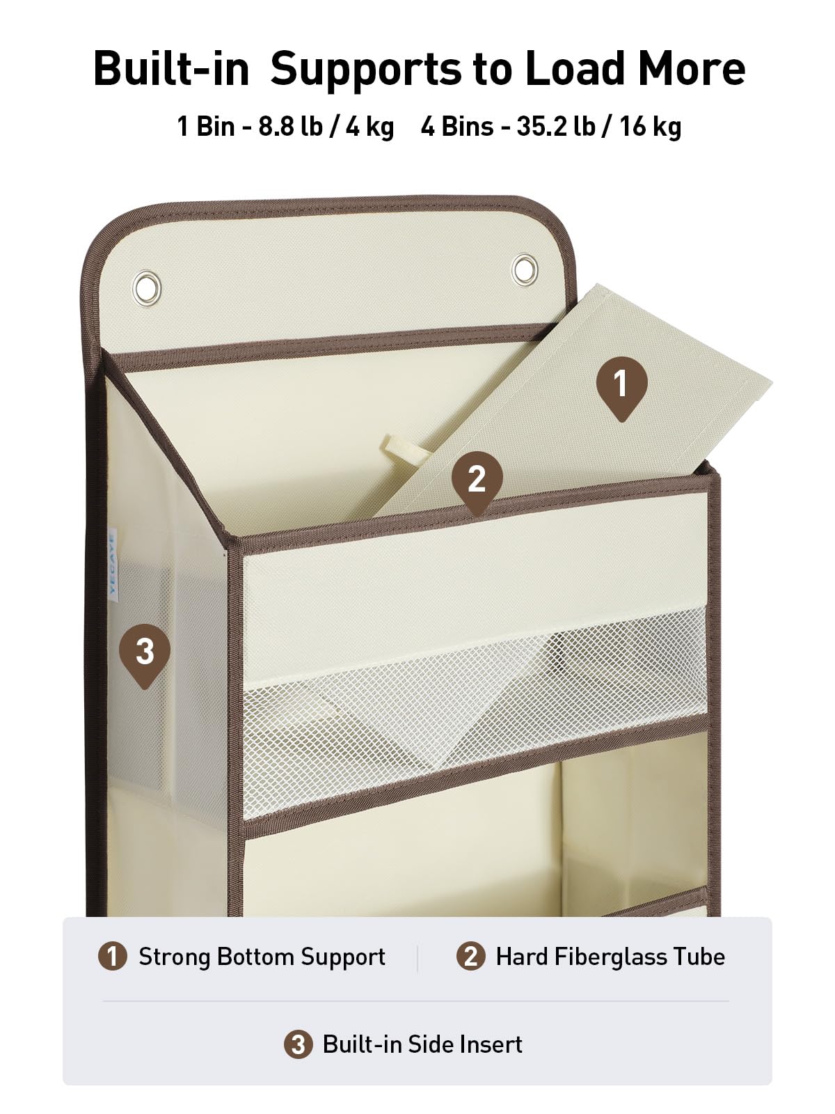 Hanging Over the Door Organizer 1 Pack