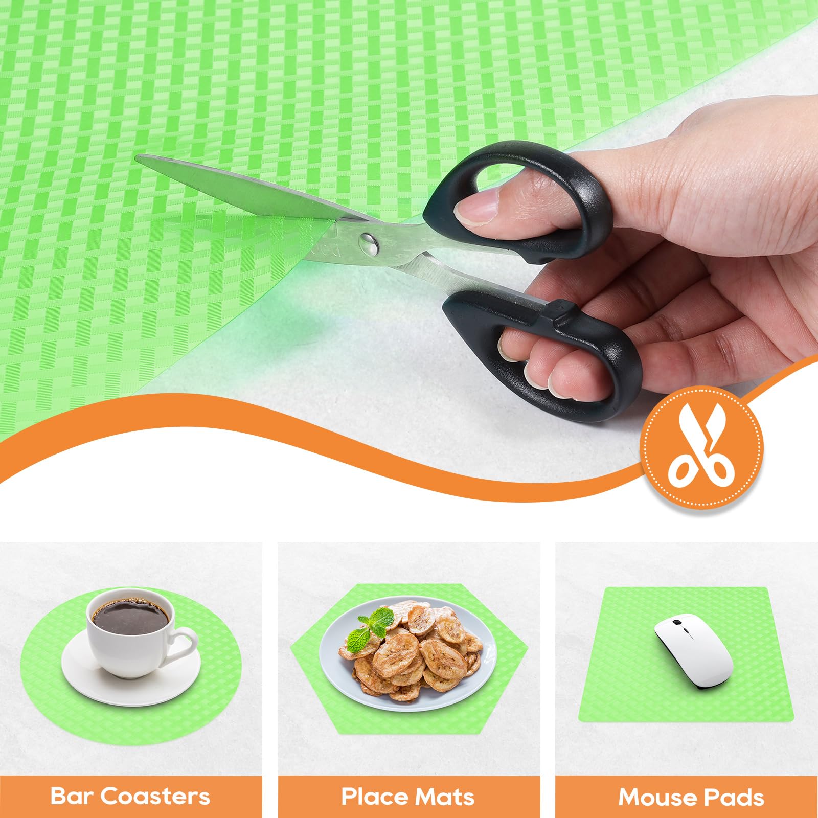 Shelf Liners for Kitchen Cabinets