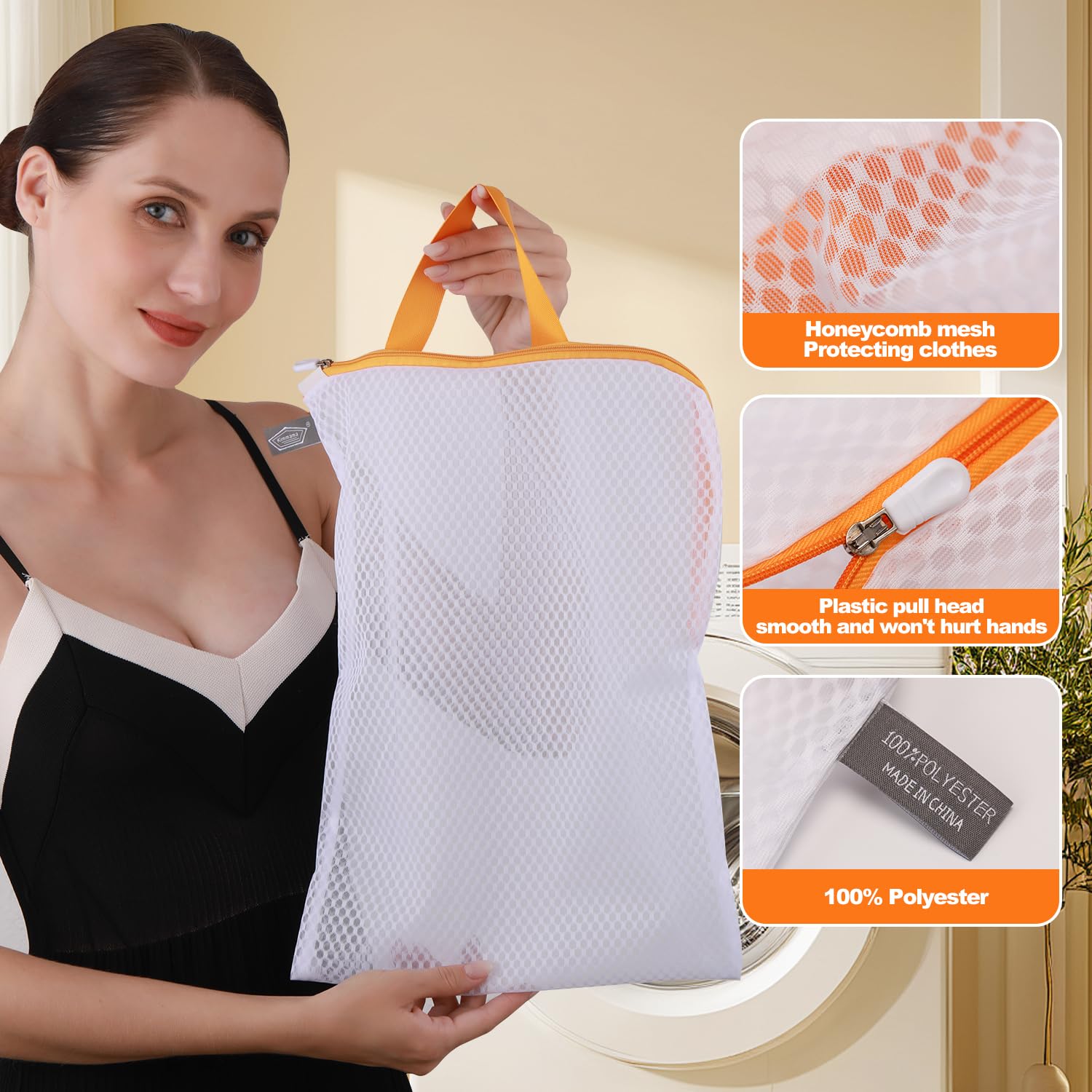 Laundry Bags Mesh Wash Bag (2 Count)