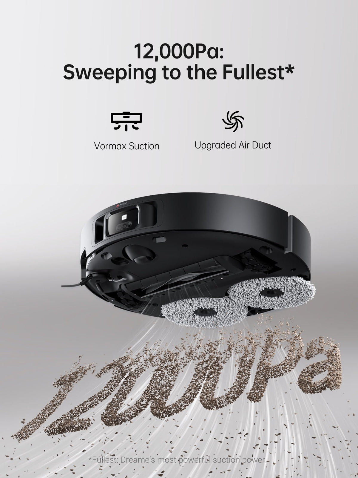 X40 Ultra Robotic Vacuum with Removable & Liftable Mop
