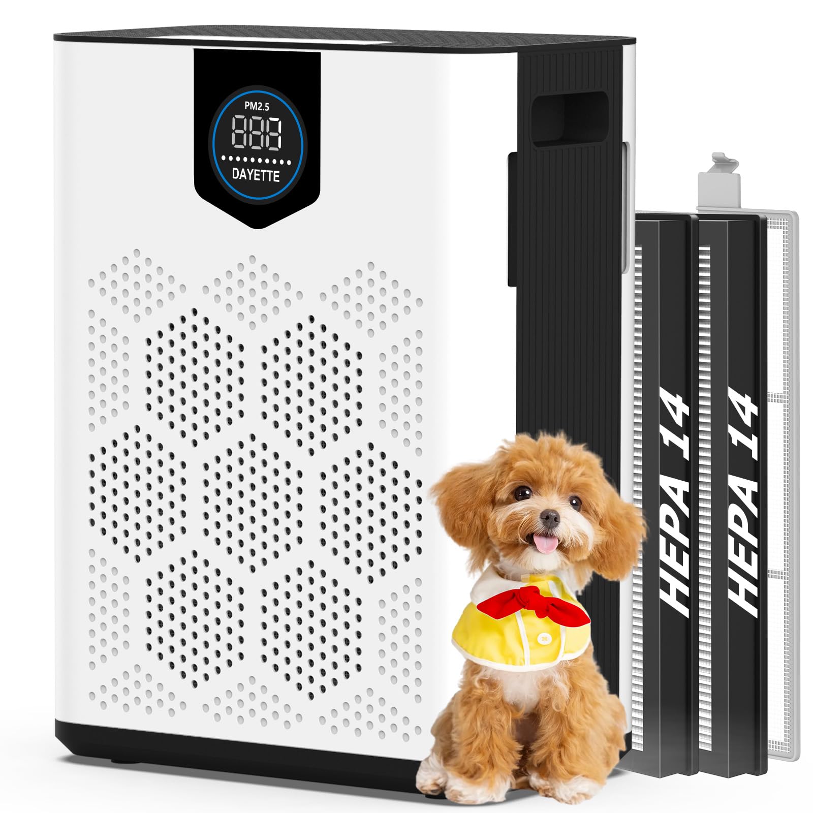 Air Purifiers for Home Large Room Up to 3000 Ft² with HEPA 14 Filter