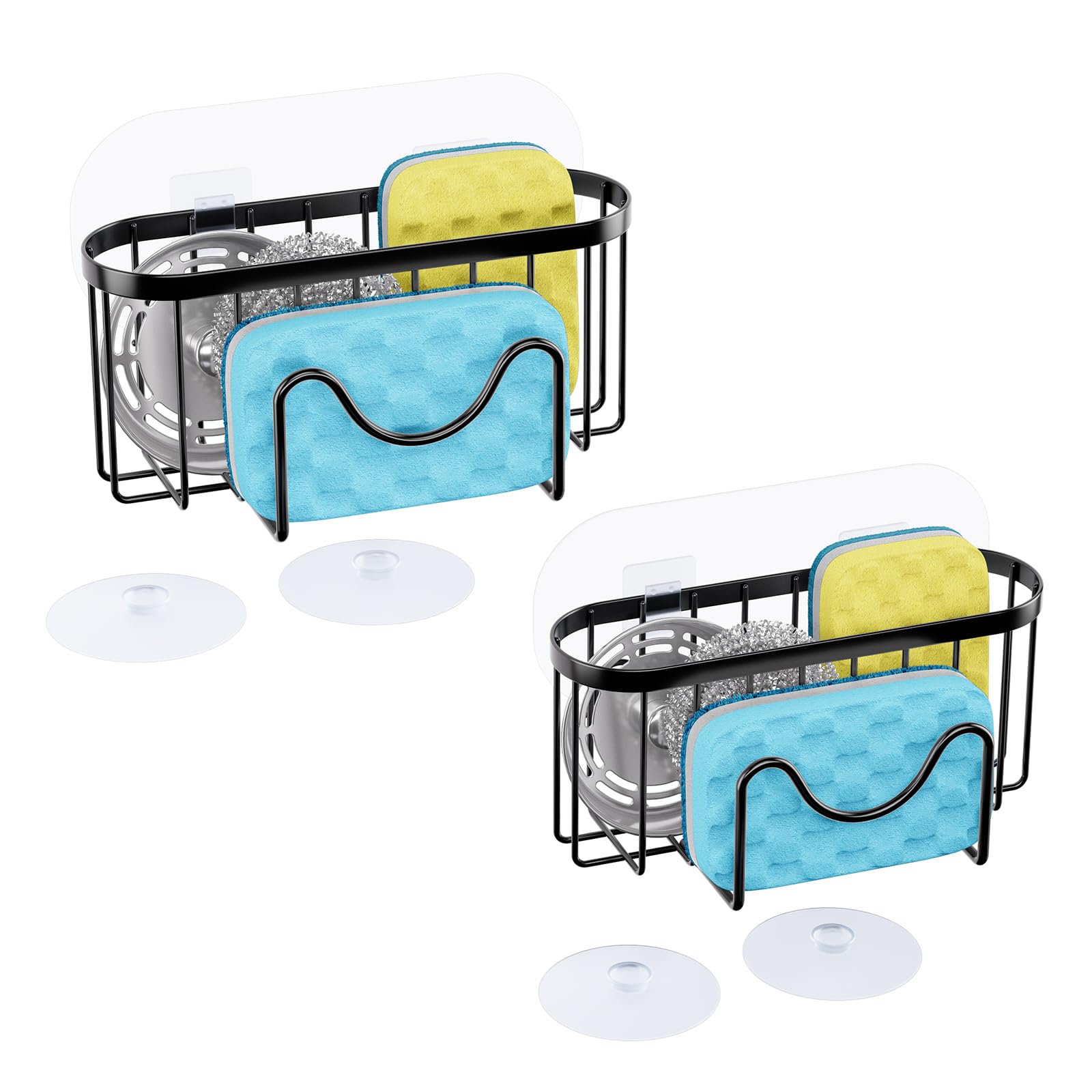 Multifunctional Sponge Holder with Unique M (2 Count)