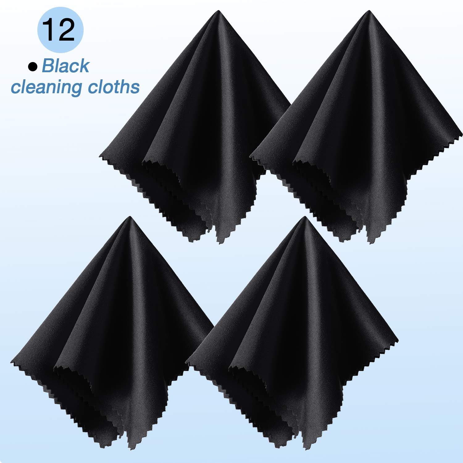12 Pack Microfiber Cleaning Cloth (12 Count)