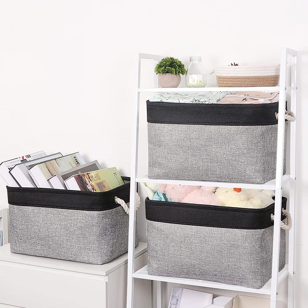 Organization and Storage Basket for Shelves (3 Count)