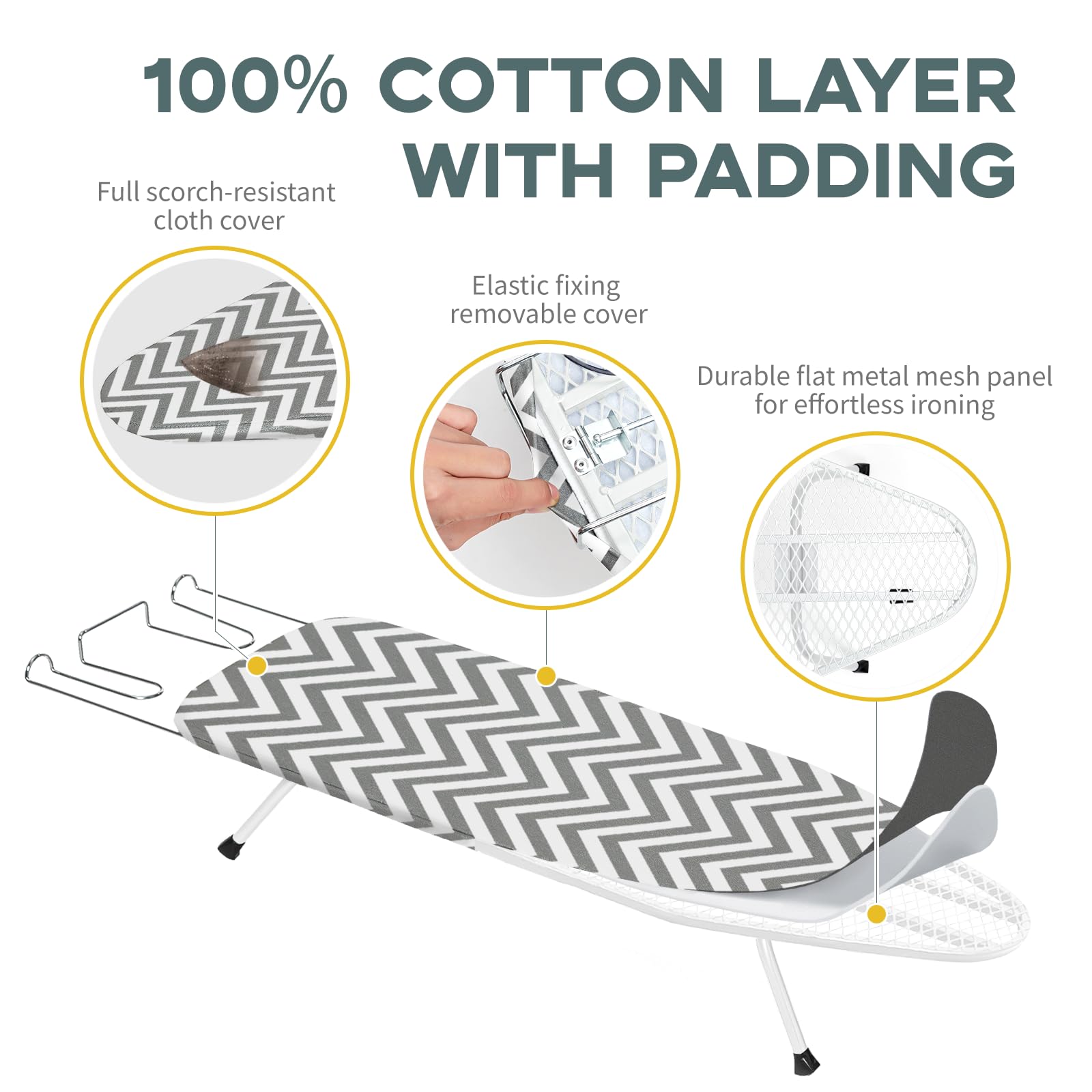 Folding Ironing Board for Small Space