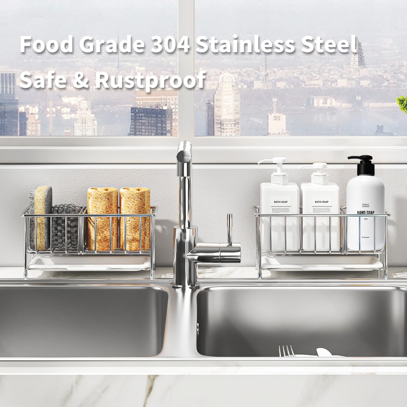 Kitchen Sink Sponge Holder