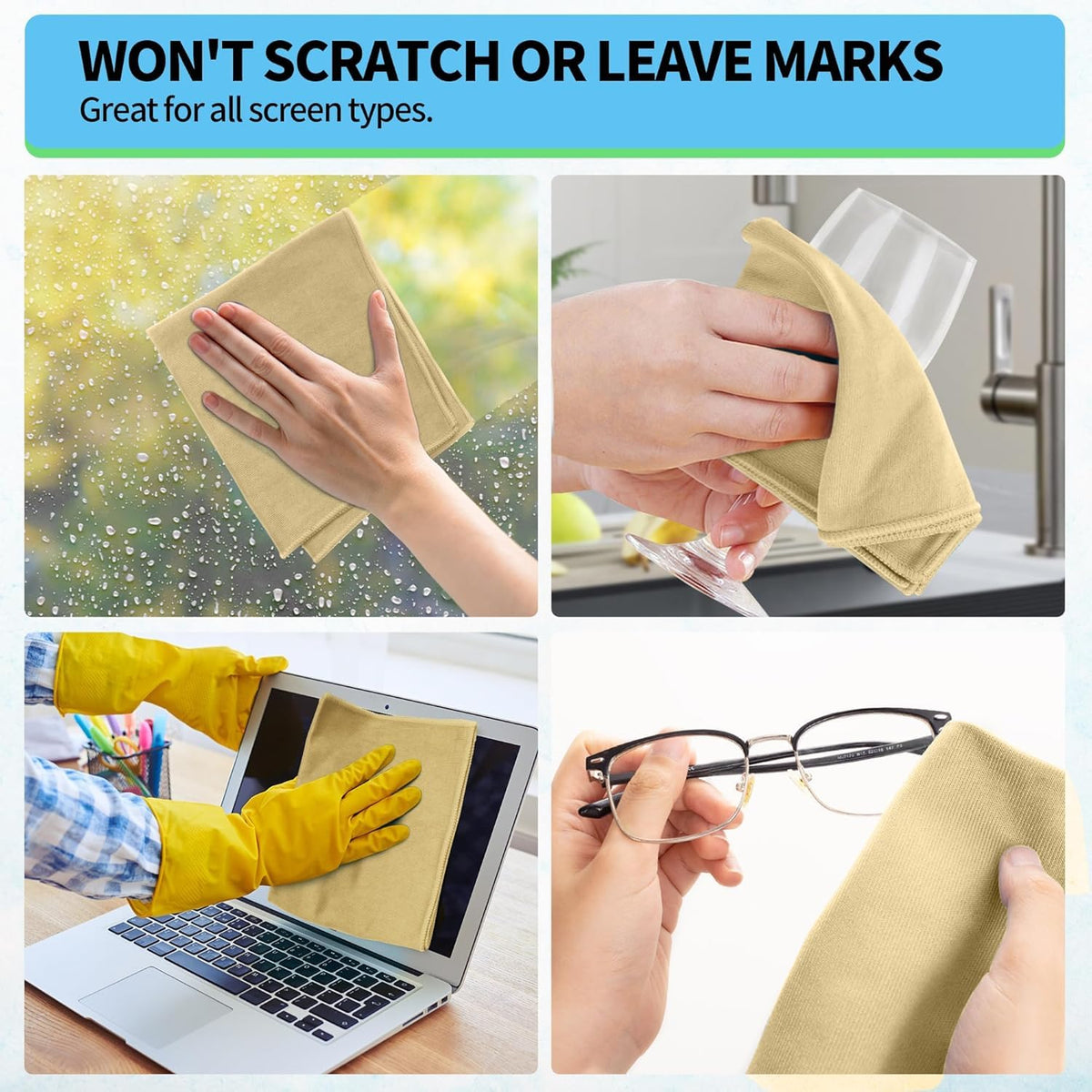 Microfiber Cleaning Cloth (6 Count)