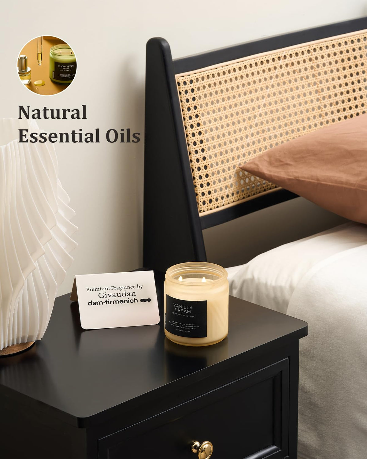 Vanilla Scented Candles for Home (11.6 Ounce)