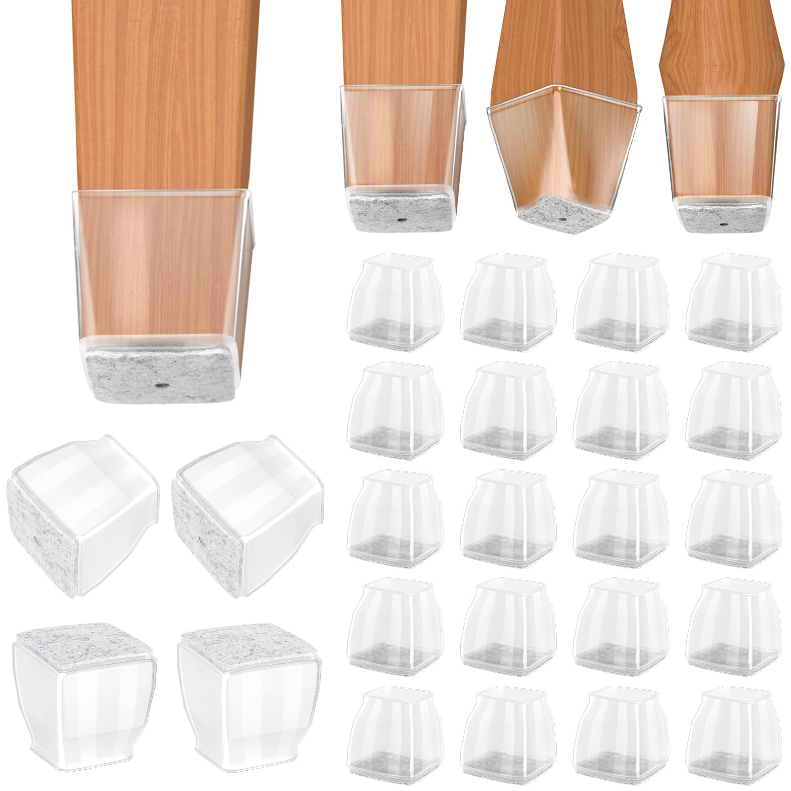 Silicone Chair Leg Floor Protectors