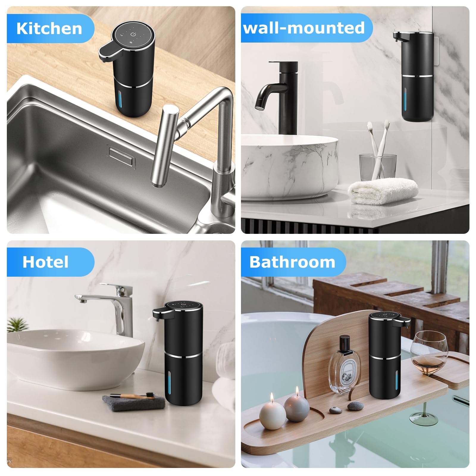 2 Pack Automatic Soap Dispenser (2 Count)