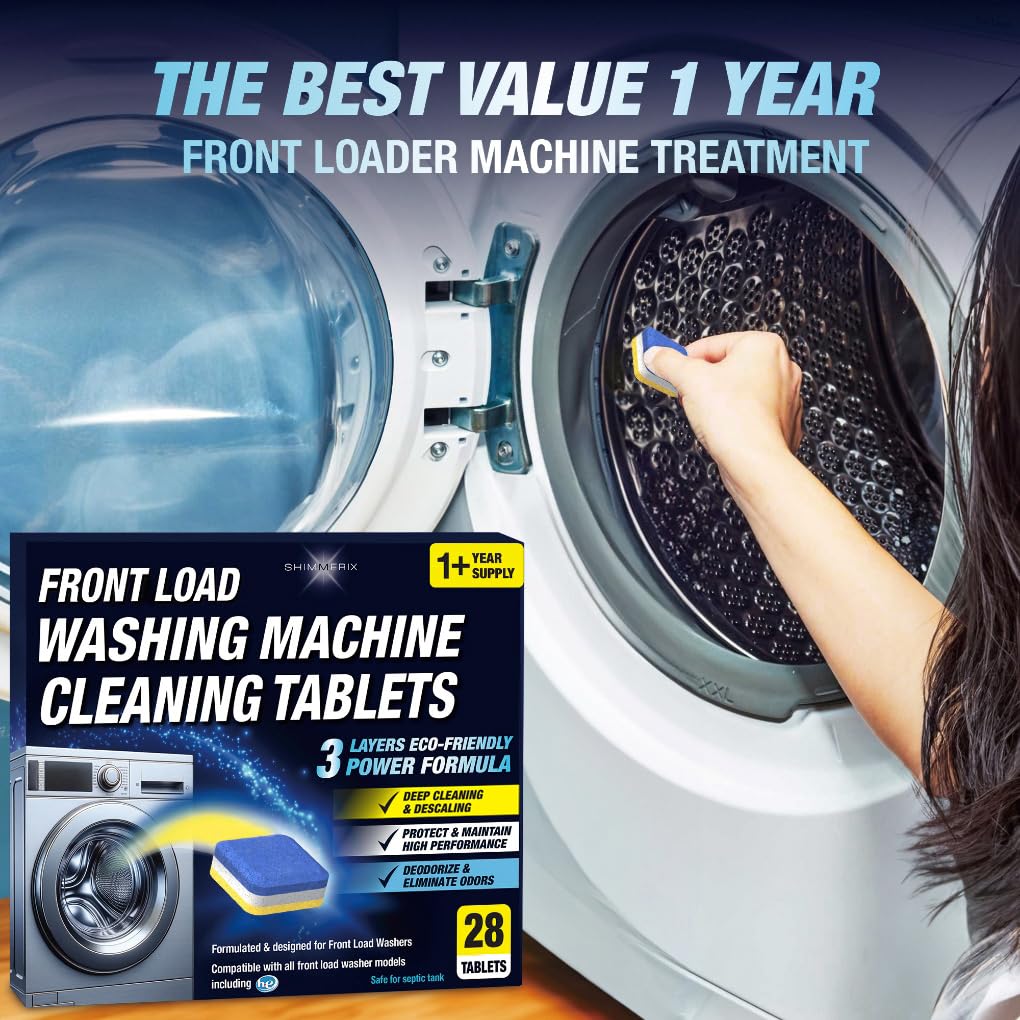 Washing Machine Cleaner Descaler (28 Count)