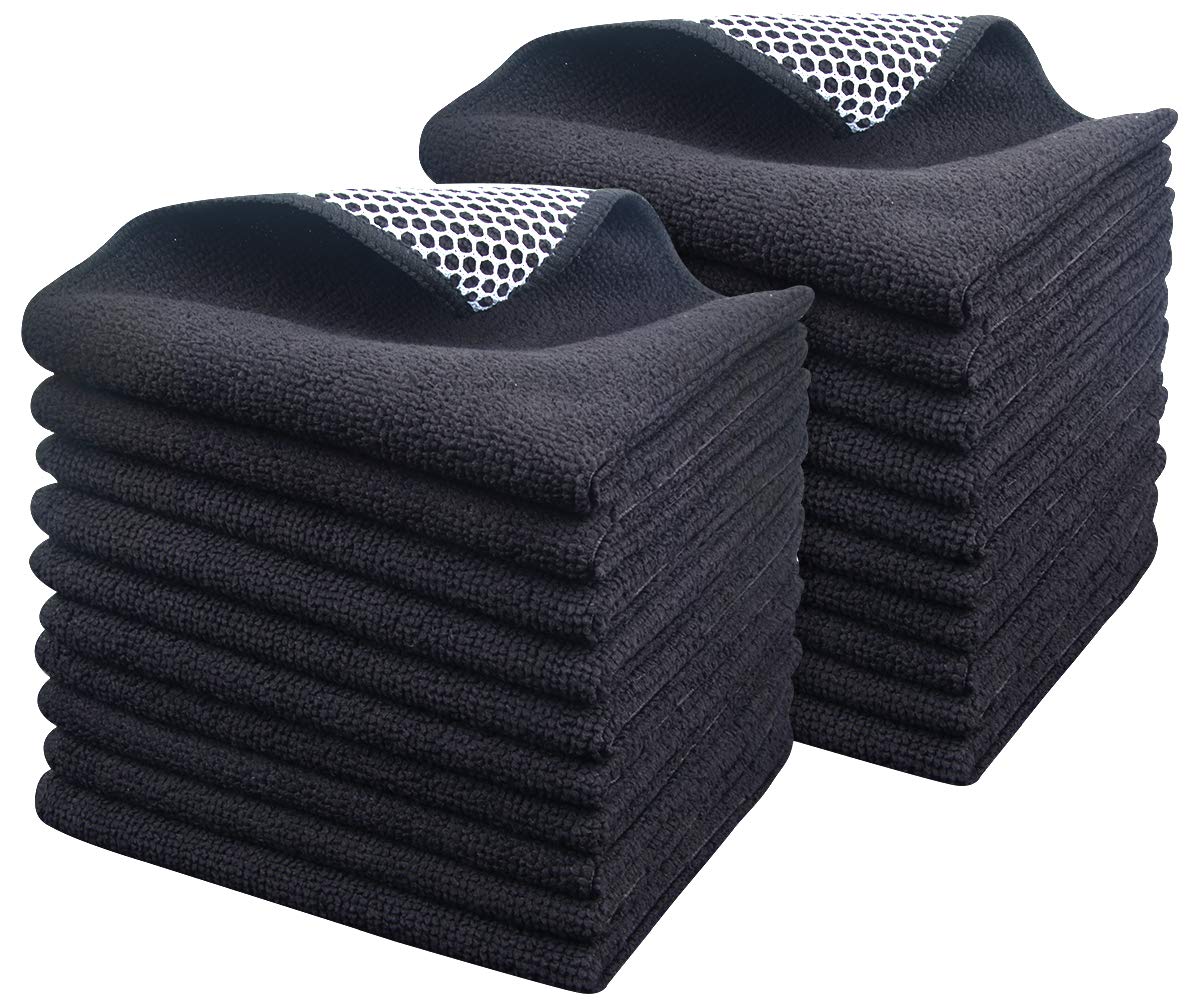Dish Cloth for Washing Dishes Kitchen Washcloth Cleaning Cloth (20 Count)