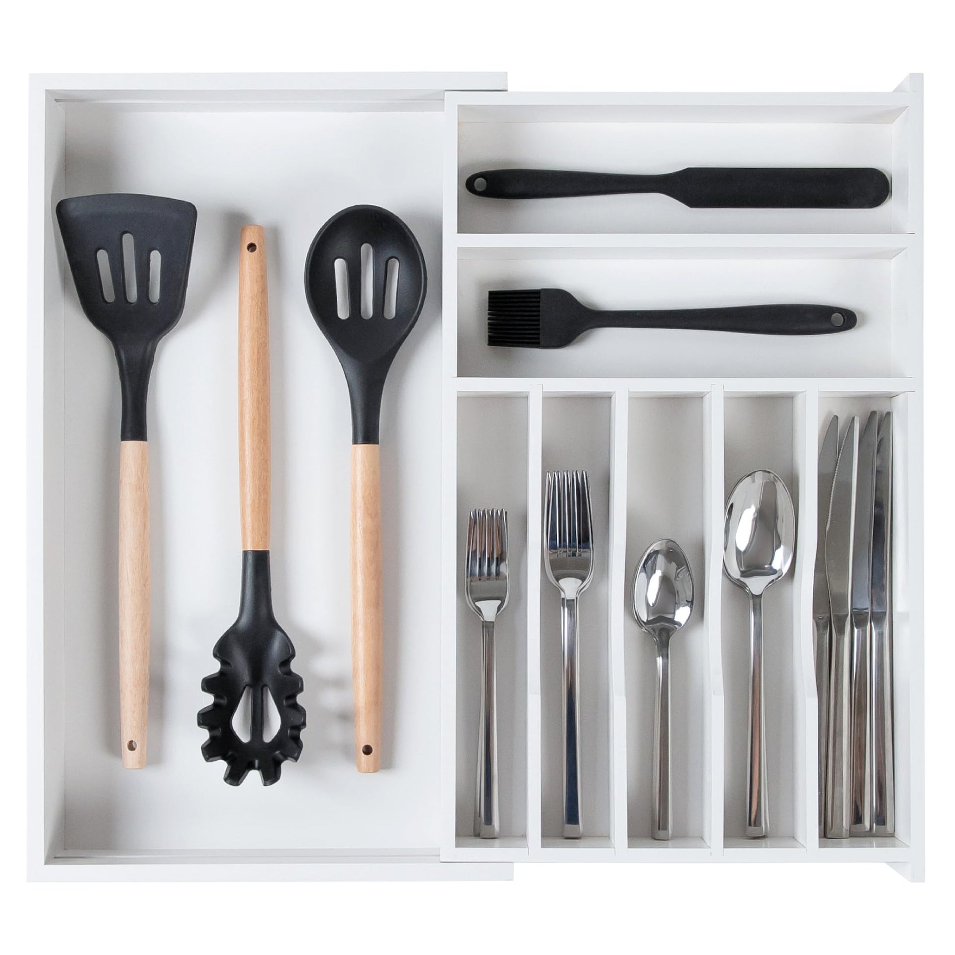 Silverware & Utensil Drawer Organizer