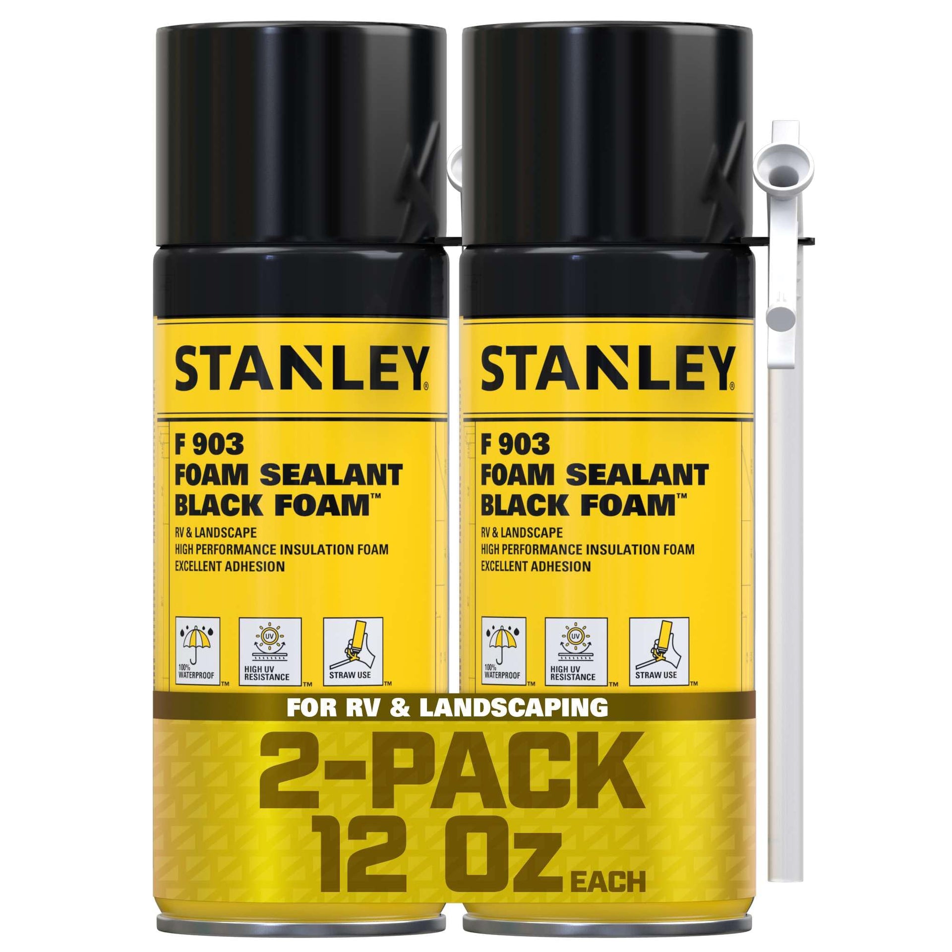 F903 Black Spray Foam Sealant (2 Count)