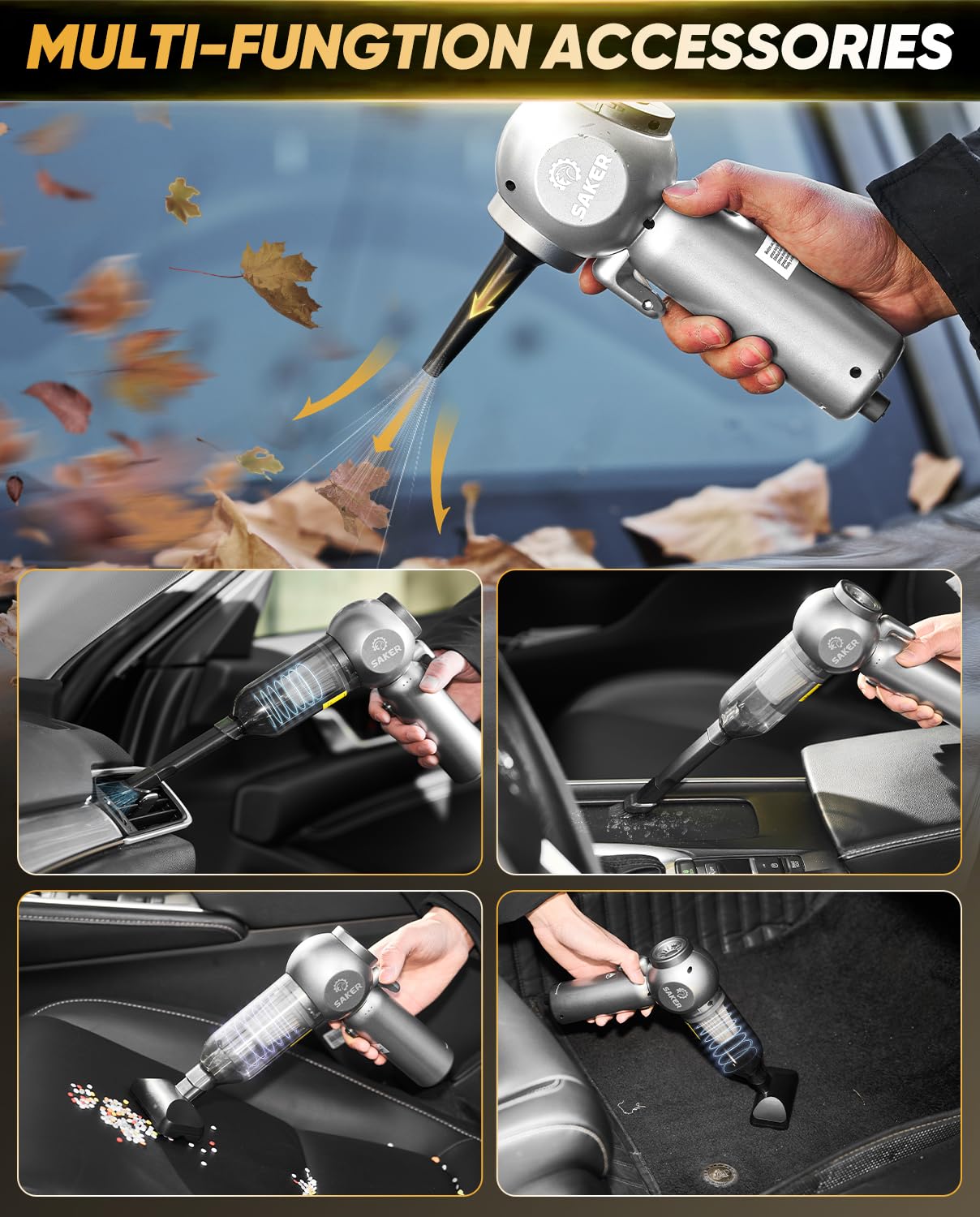 Car Vacuum Portable 6