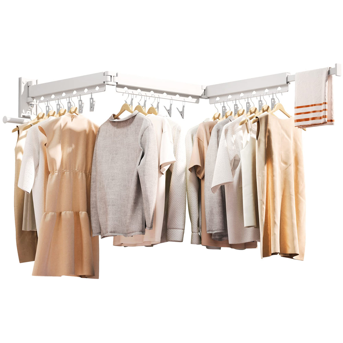Wall Mounted Clothes Hanger
