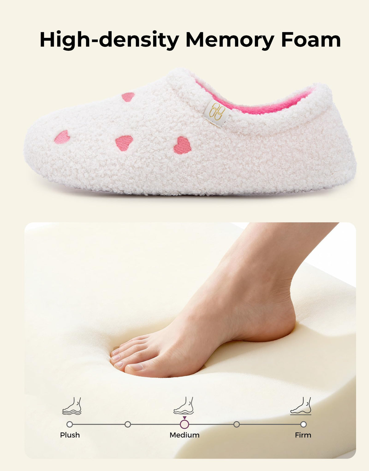 Women's Fuzzy Curly Fur Loafer Slippers