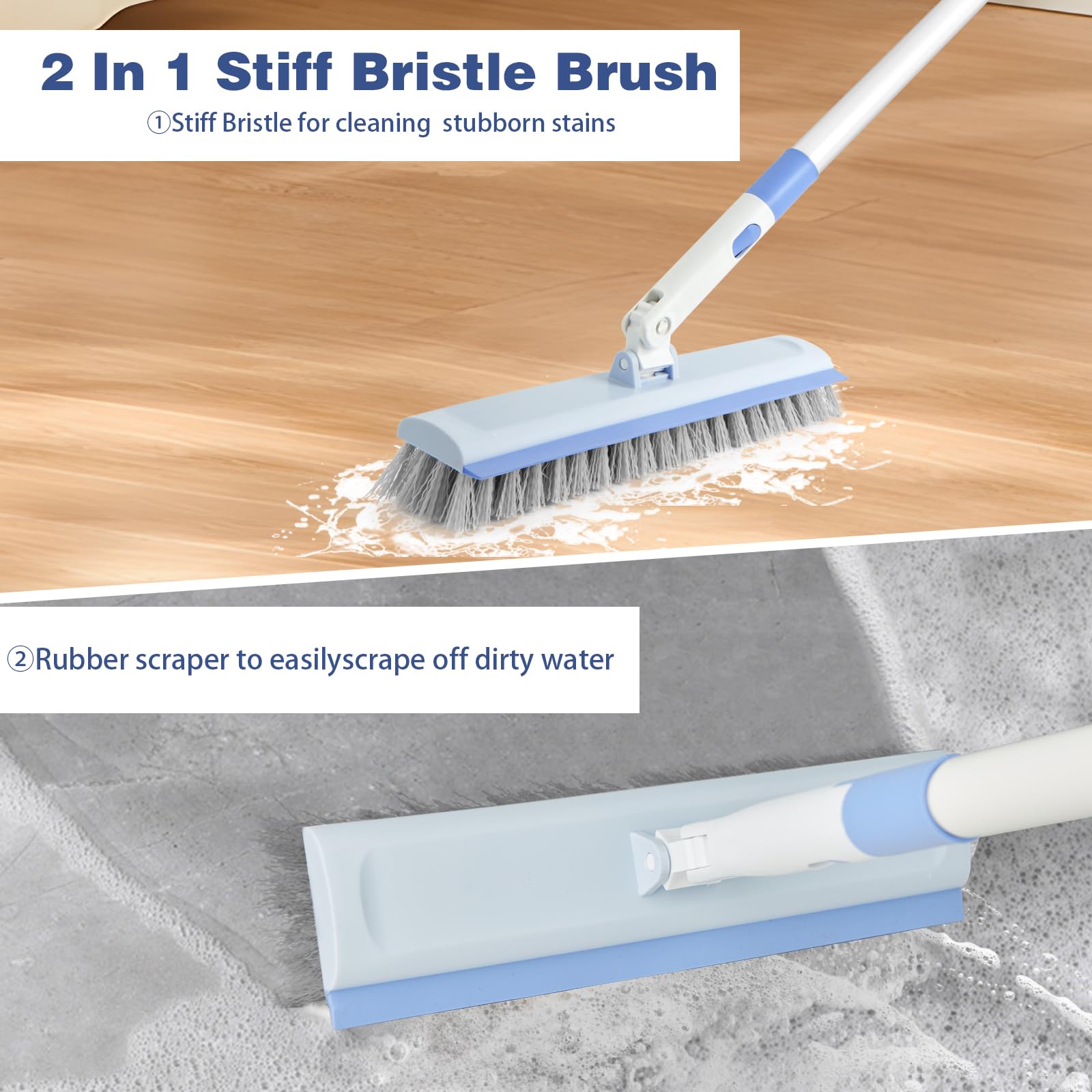 Floor Scrub Brush and V