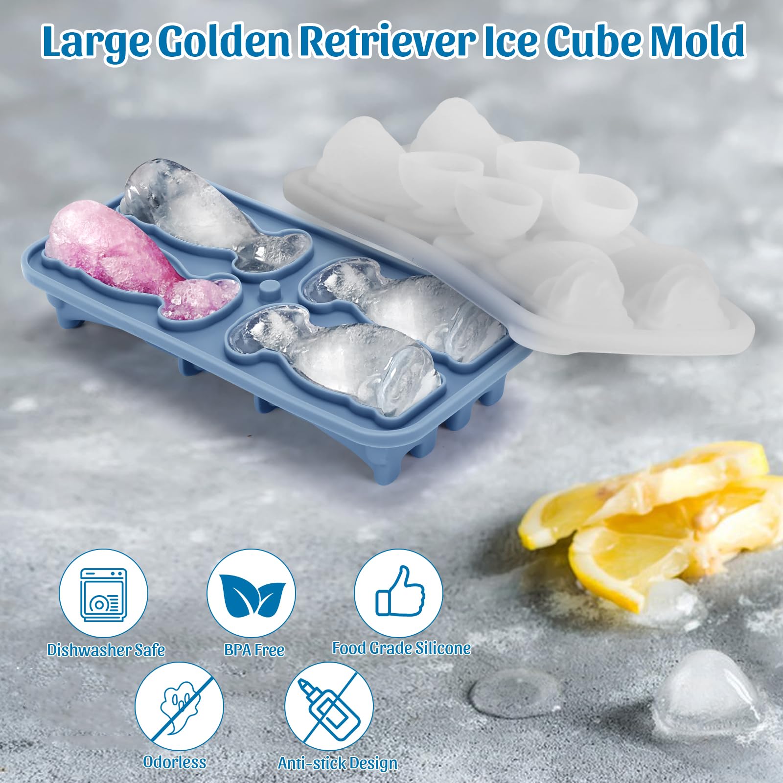 Silicone Ice Cube Tray