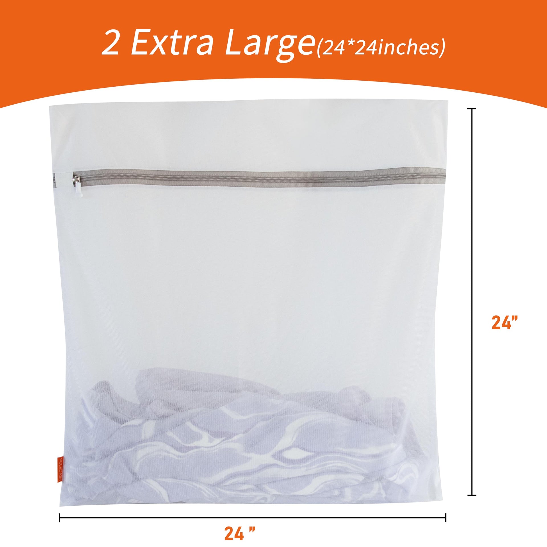 Mesh Laundry Bags 2 Pack (2 Count)