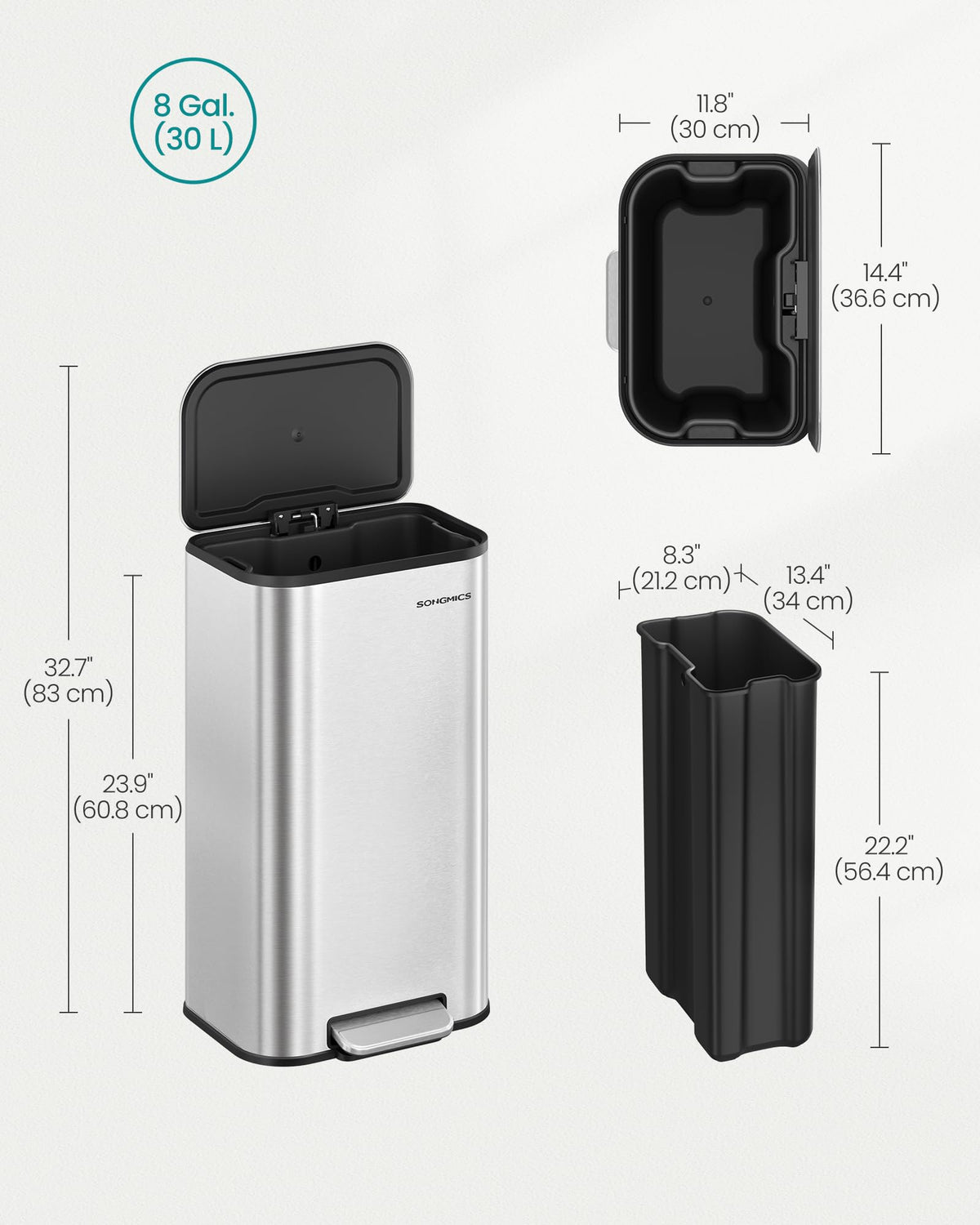 Kitchen Trash Can