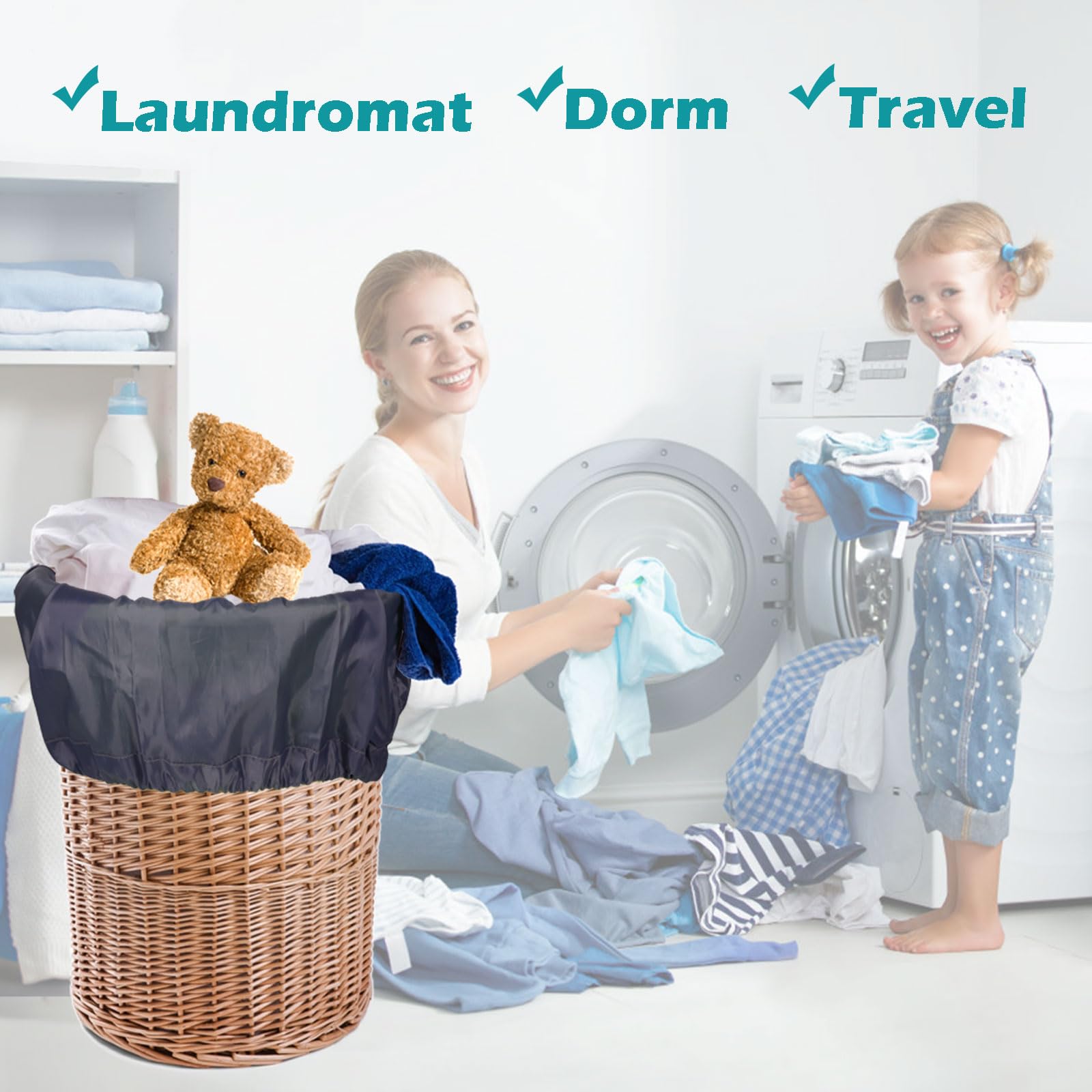 Heavy Duty Laundry Bag (2 Count)
