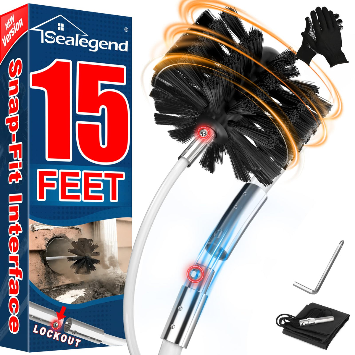 Dryer Vent Cleaner Kit