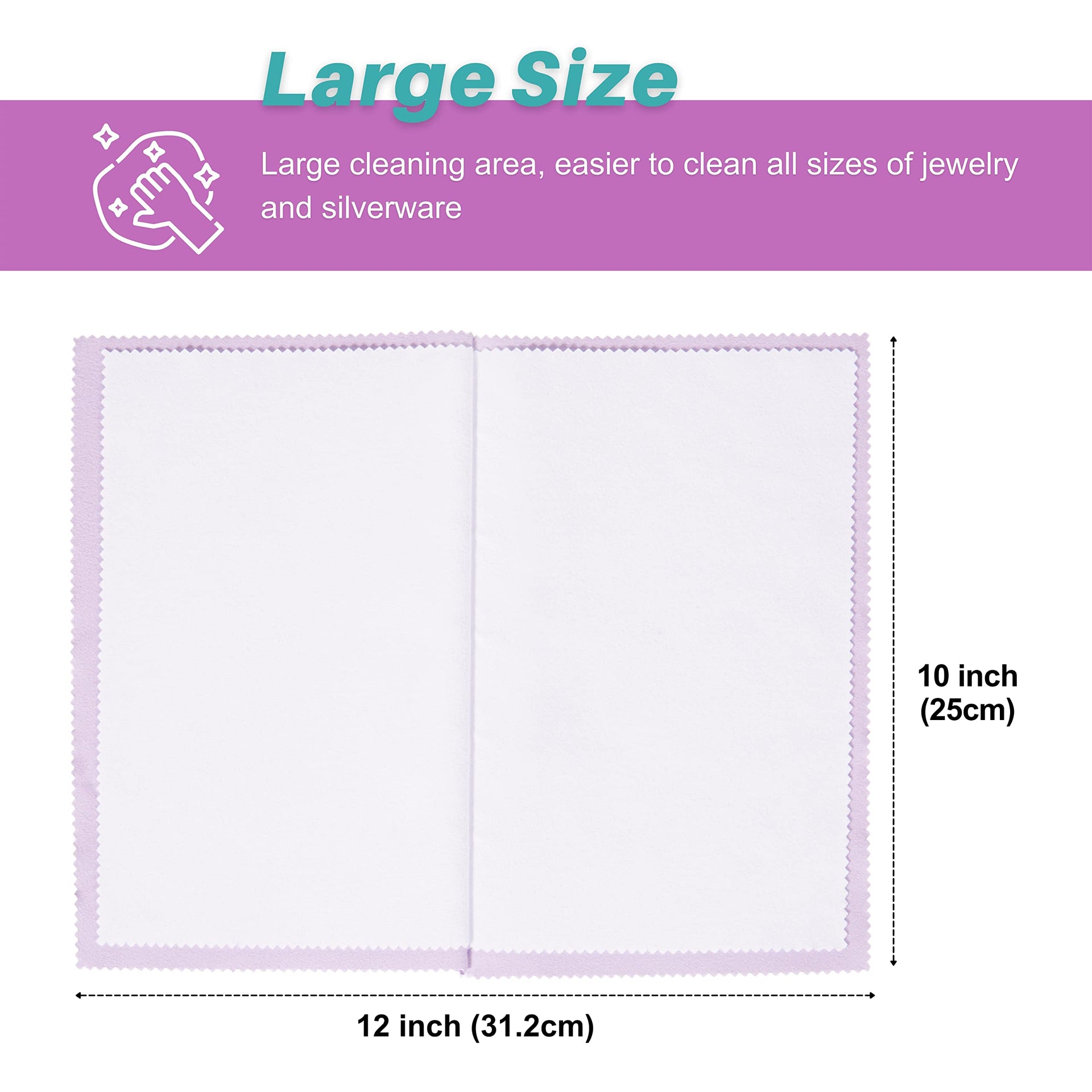 3 Pack Silver Polishing Cloth (3 Count)