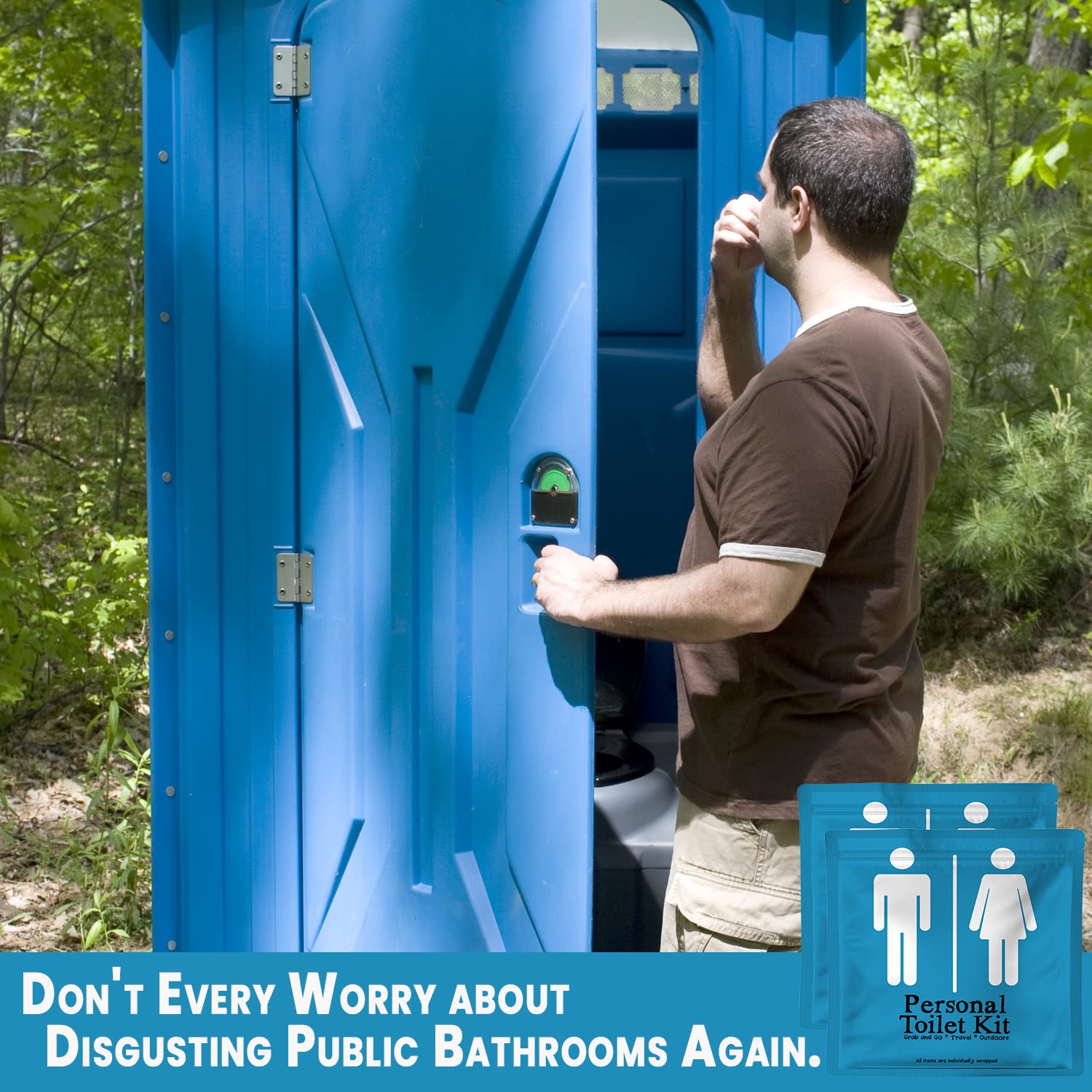Personal Toilet Kit To Go (10 Count)