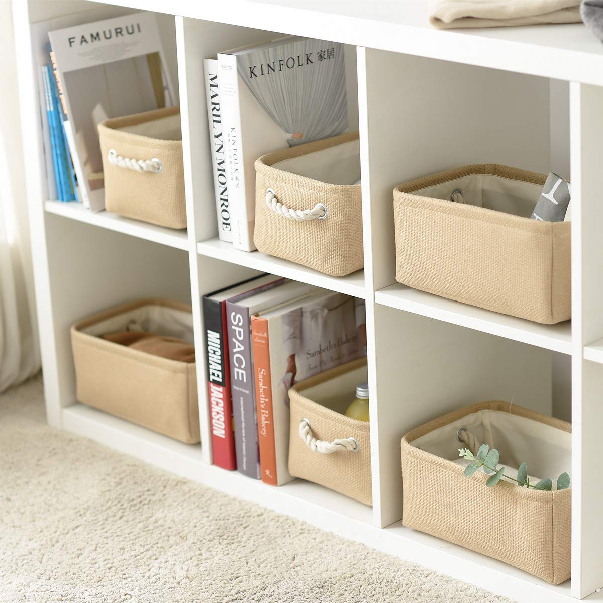 Storage Basket for Organizing (6 Count)