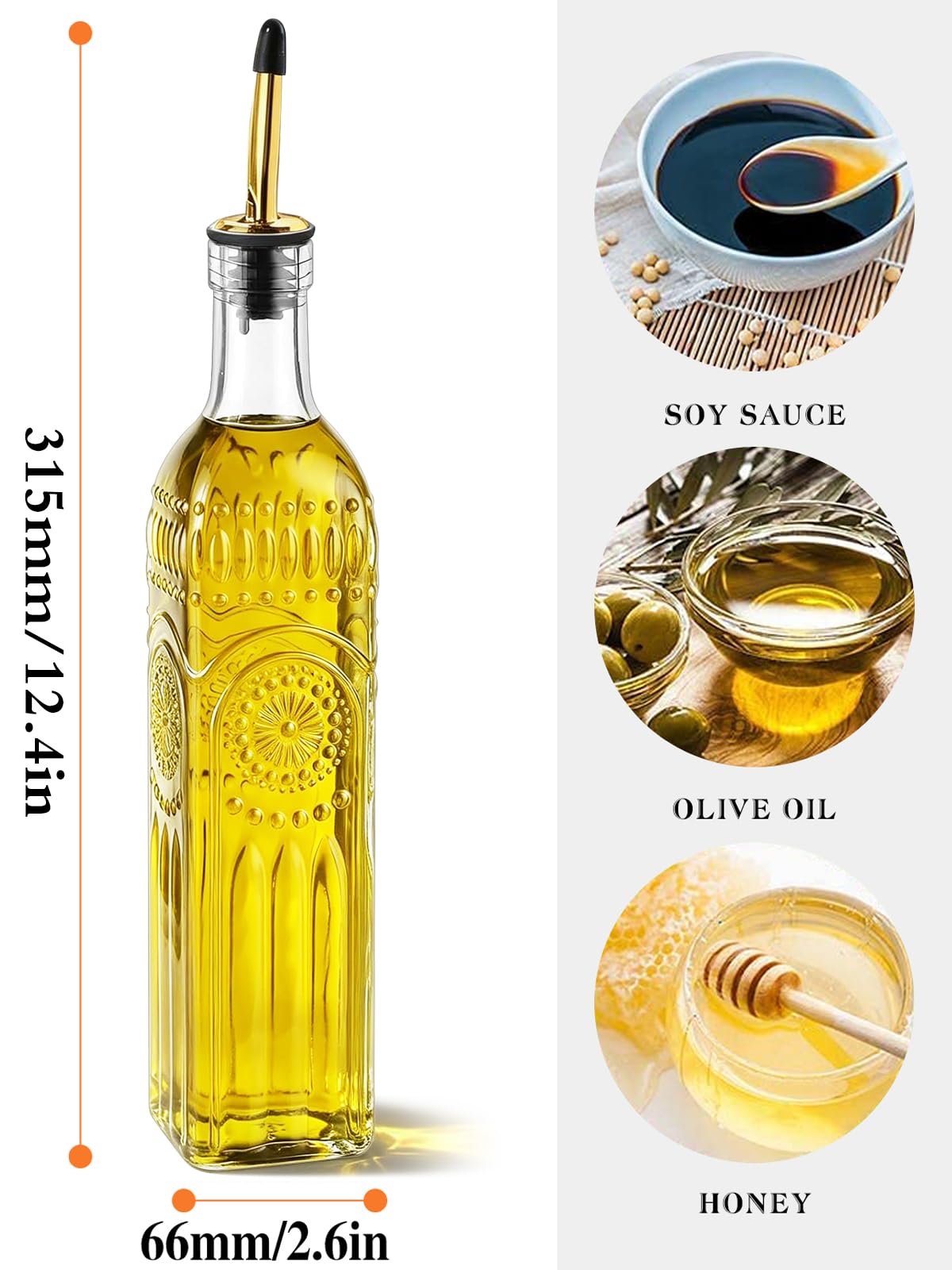 1 Pcs Olive Oil Dispenser Bottle for Kitchen